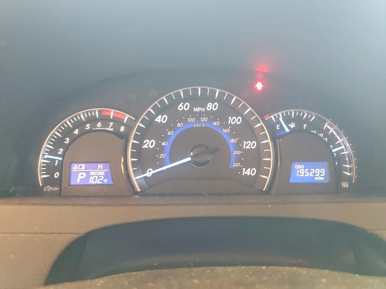 2012 Toyota Camry Xle V6 Red vin: 4T1BK1FK7CU505821