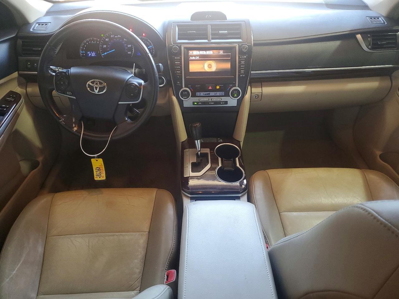 2012 Toyota Camry Xle V6 Red vin: 4T1BK1FK7CU505821