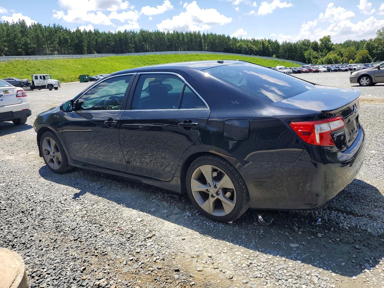2012 Toyota Camry Se V6 Black vin: 4T1BK1FK7CU508864