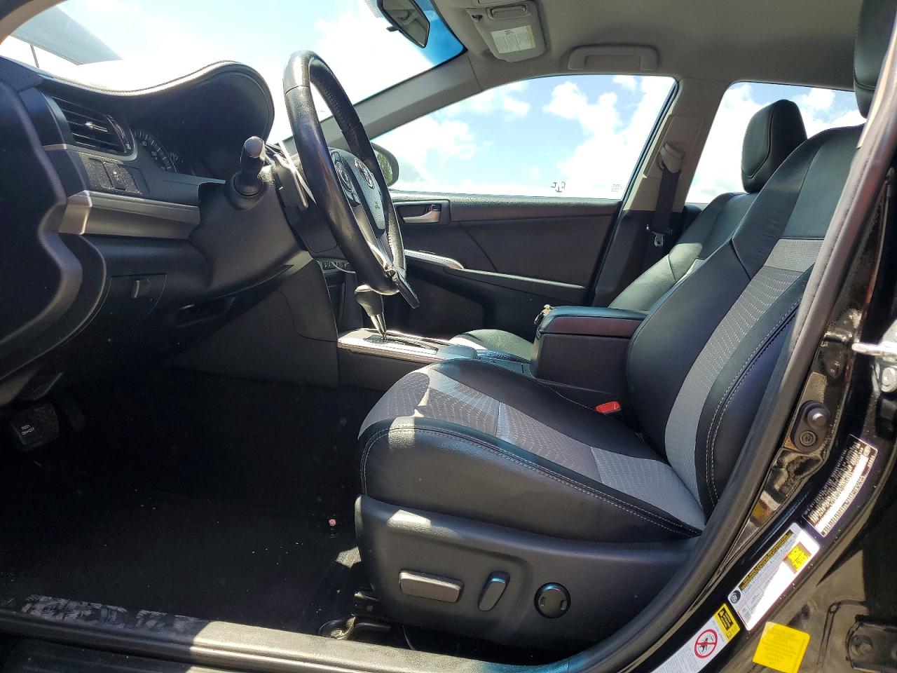 2012 Toyota Camry Se V6 Black vin: 4T1BK1FK7CU508864