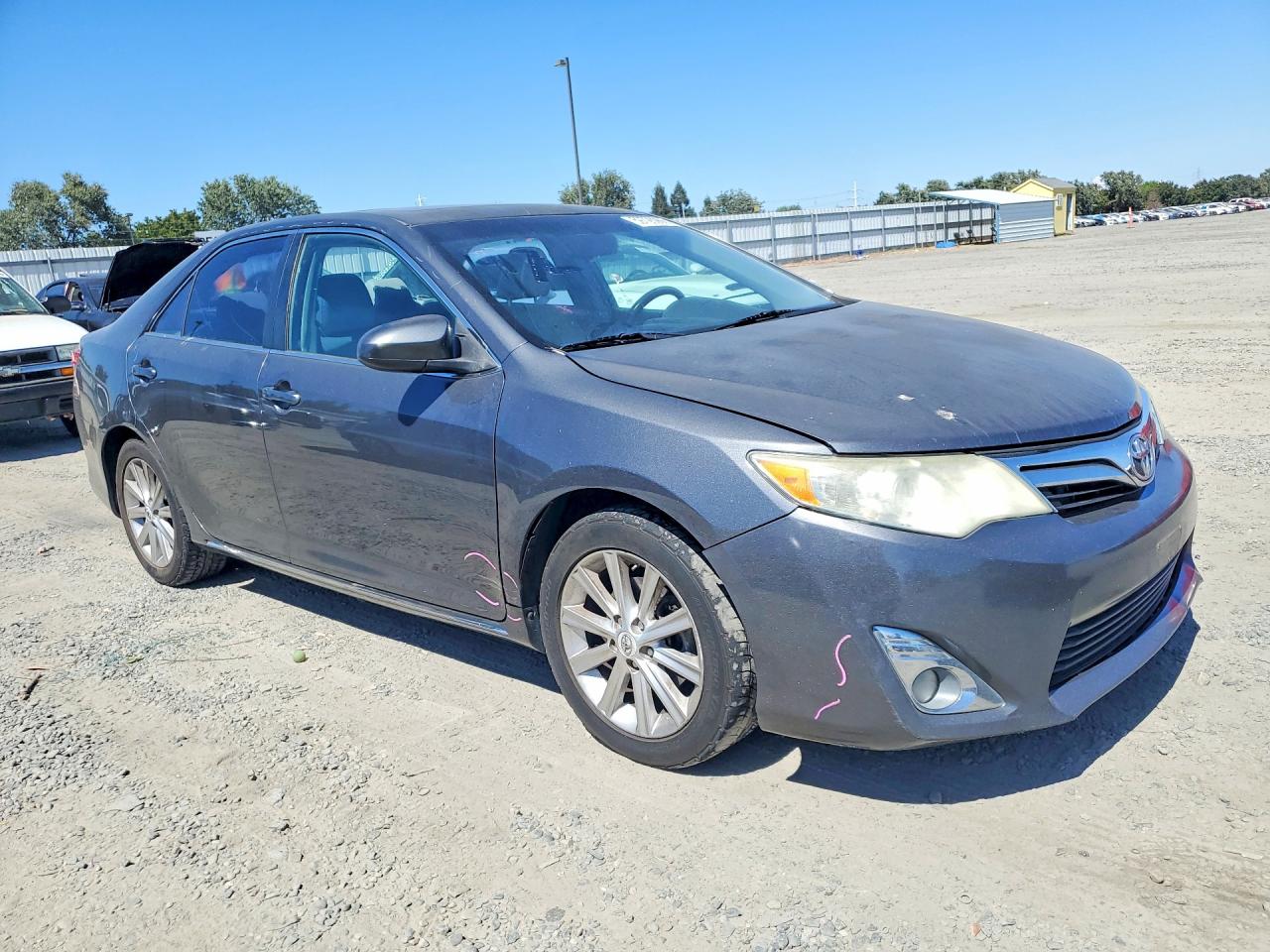 2012 Toyota Camry Xle V6 Серый vin: 4T1BK1FK7CU513157
