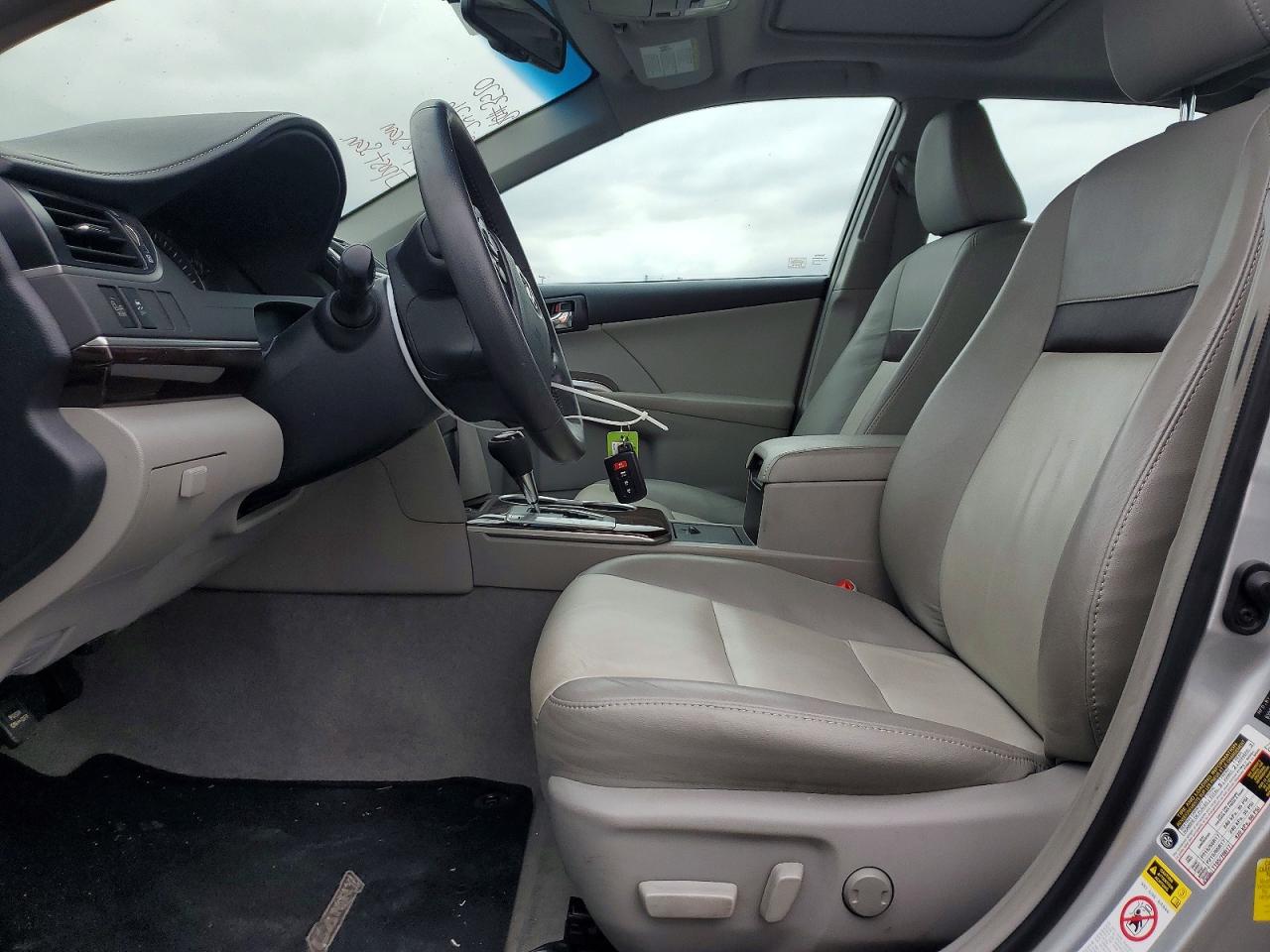 2012 Toyota Camry Xle V6 Silver vin: 4T1BK1FK7CU518469