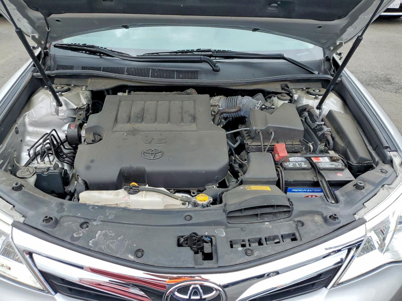 2012 Toyota Camry Xle V6 Silver vin: 4T1BK1FK7CU518469