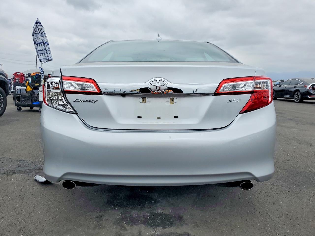 2012 Toyota Camry Xle V6 Silver vin: 4T1BK1FK7CU518469