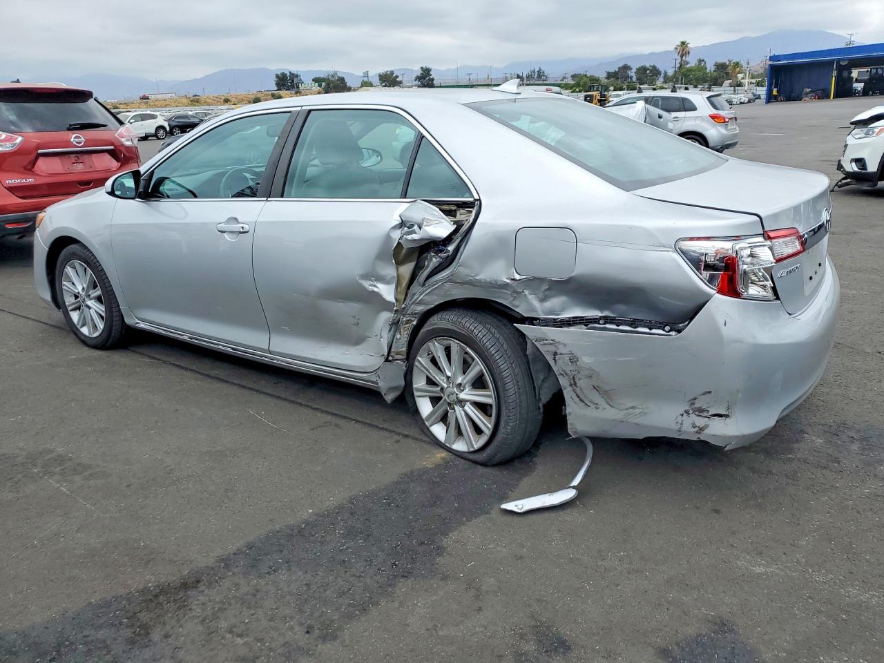 2012 Toyota Camry Xle V6 Silver vin: 4T1BK1FK7CU518469