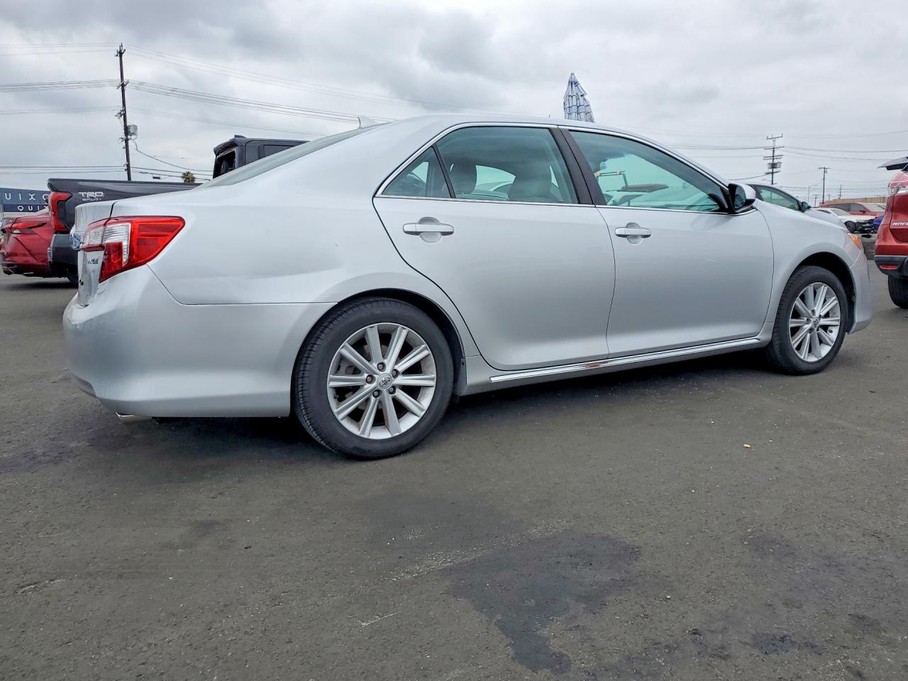 2012 Toyota Camry Xle V6 Silver vin: 4T1BK1FK7CU518469