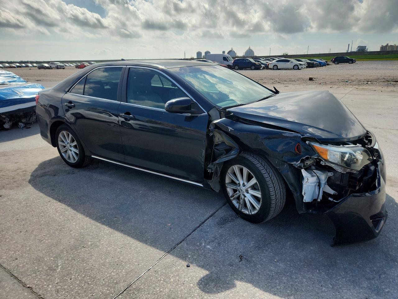 2012 Toyota Camry Xle V6 Black vin: 4T1BK1FK7CU522621