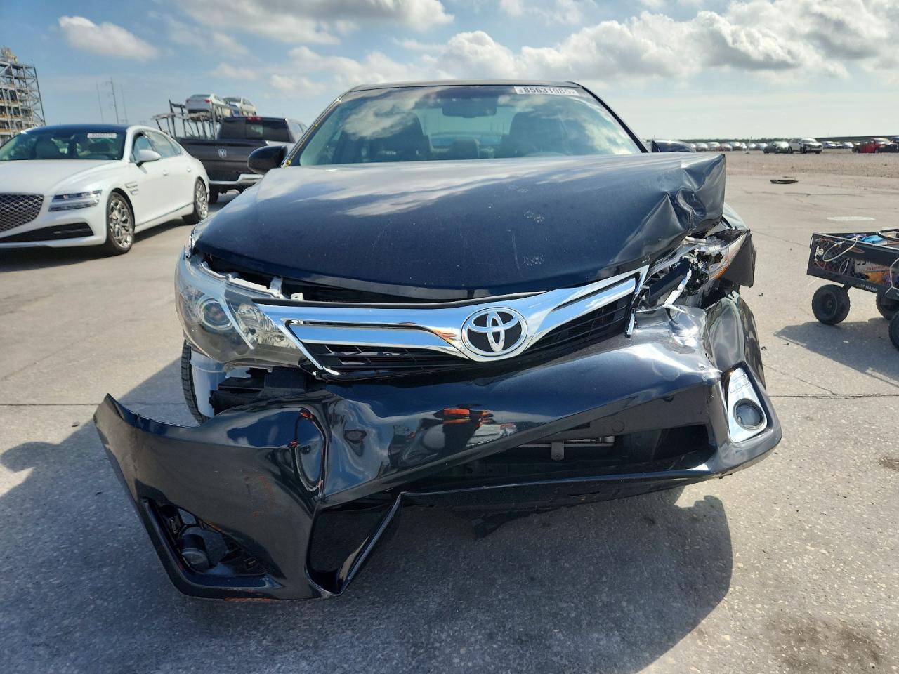 2012 Toyota Camry Xle V6 Black vin: 4T1BK1FK7CU522621