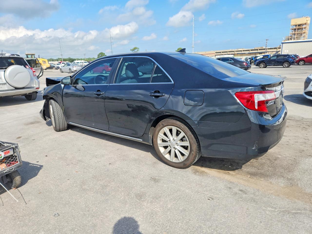 2012 Toyota Camry Xle V6 Black vin: 4T1BK1FK7CU522621