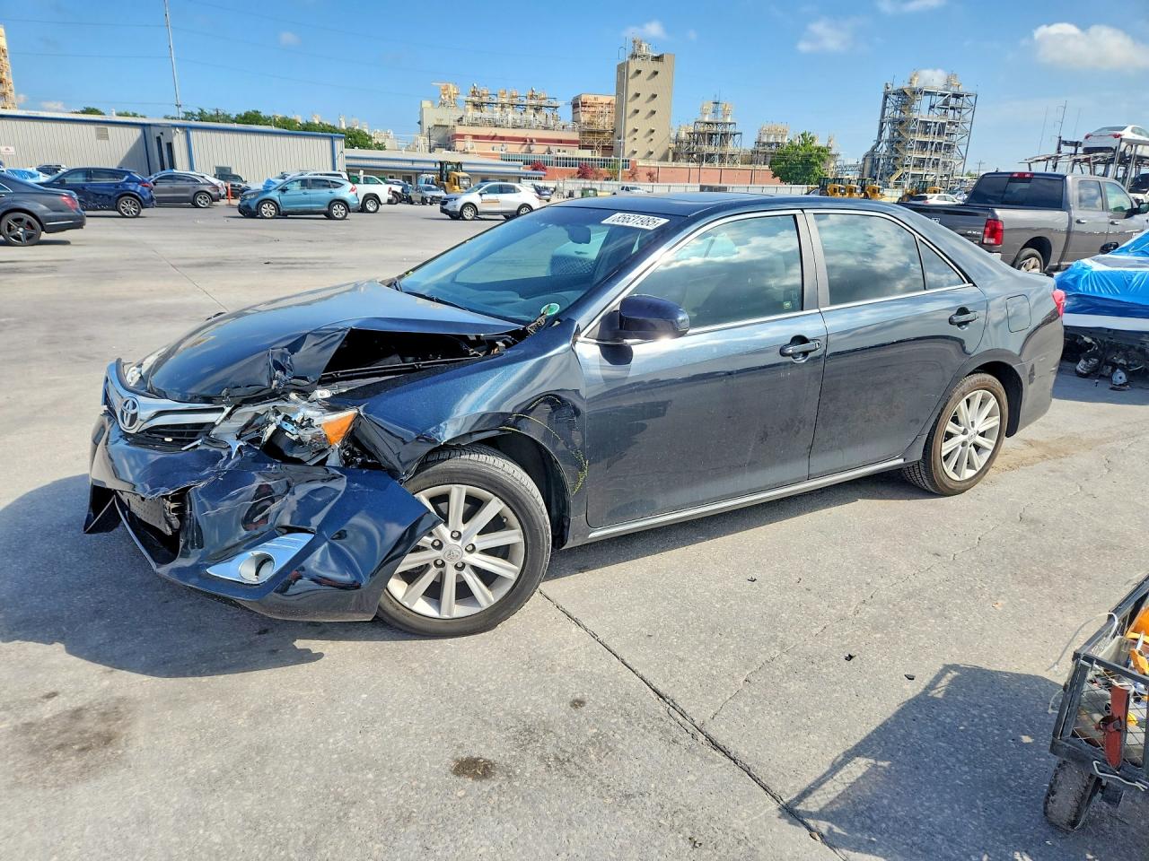 2012 Toyota Camry Xle V6 Black vin: 4T1BK1FK7CU522621