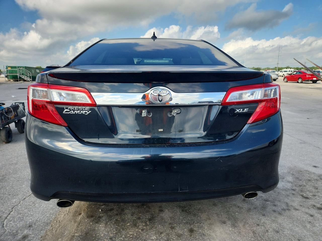 2012 Toyota Camry Xle V6 Black vin: 4T1BK1FK7CU522621