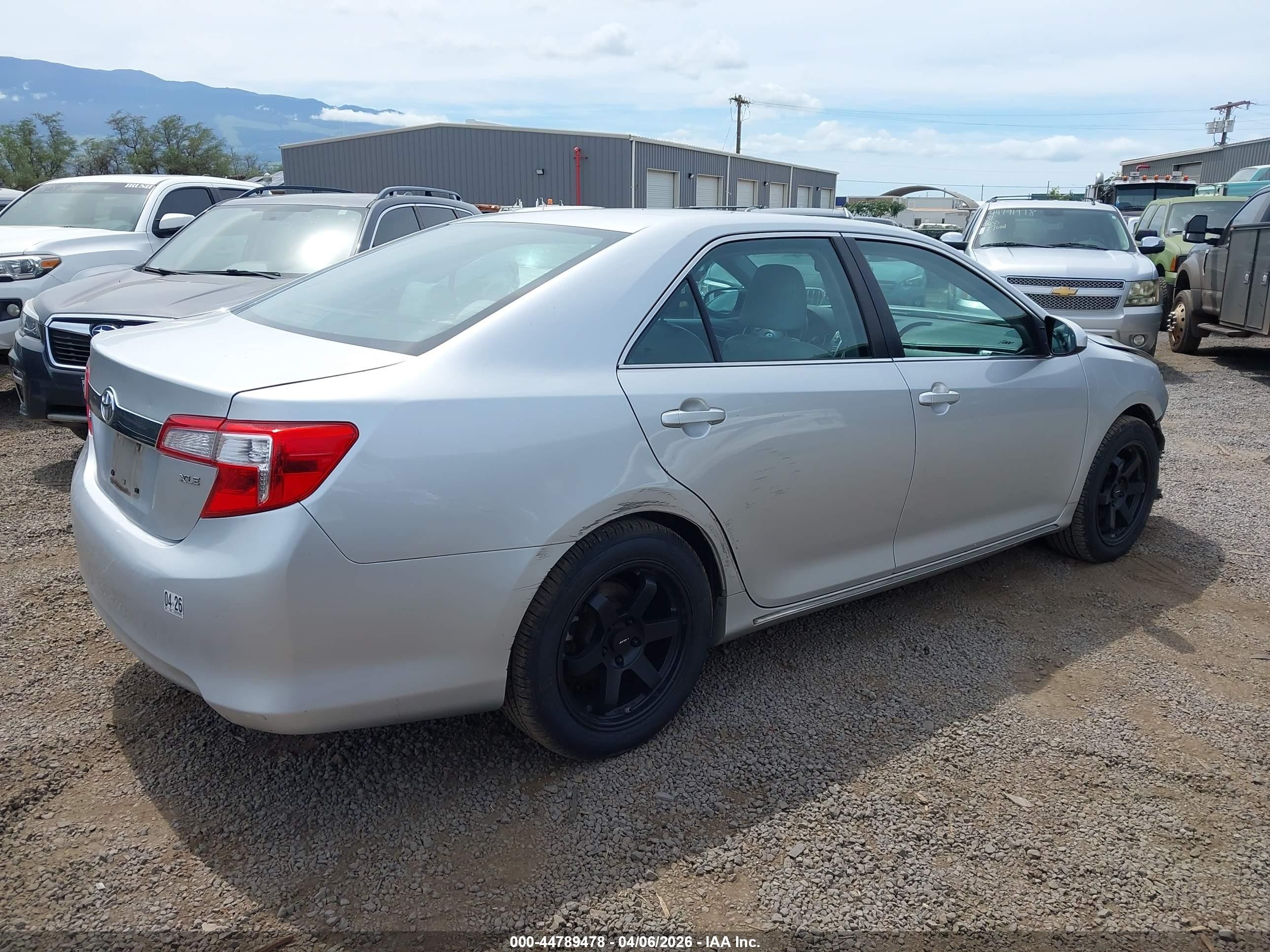 2013 Toyota Camry Xle V6 Серебряный vin: 4T1BK1FK7DU022671