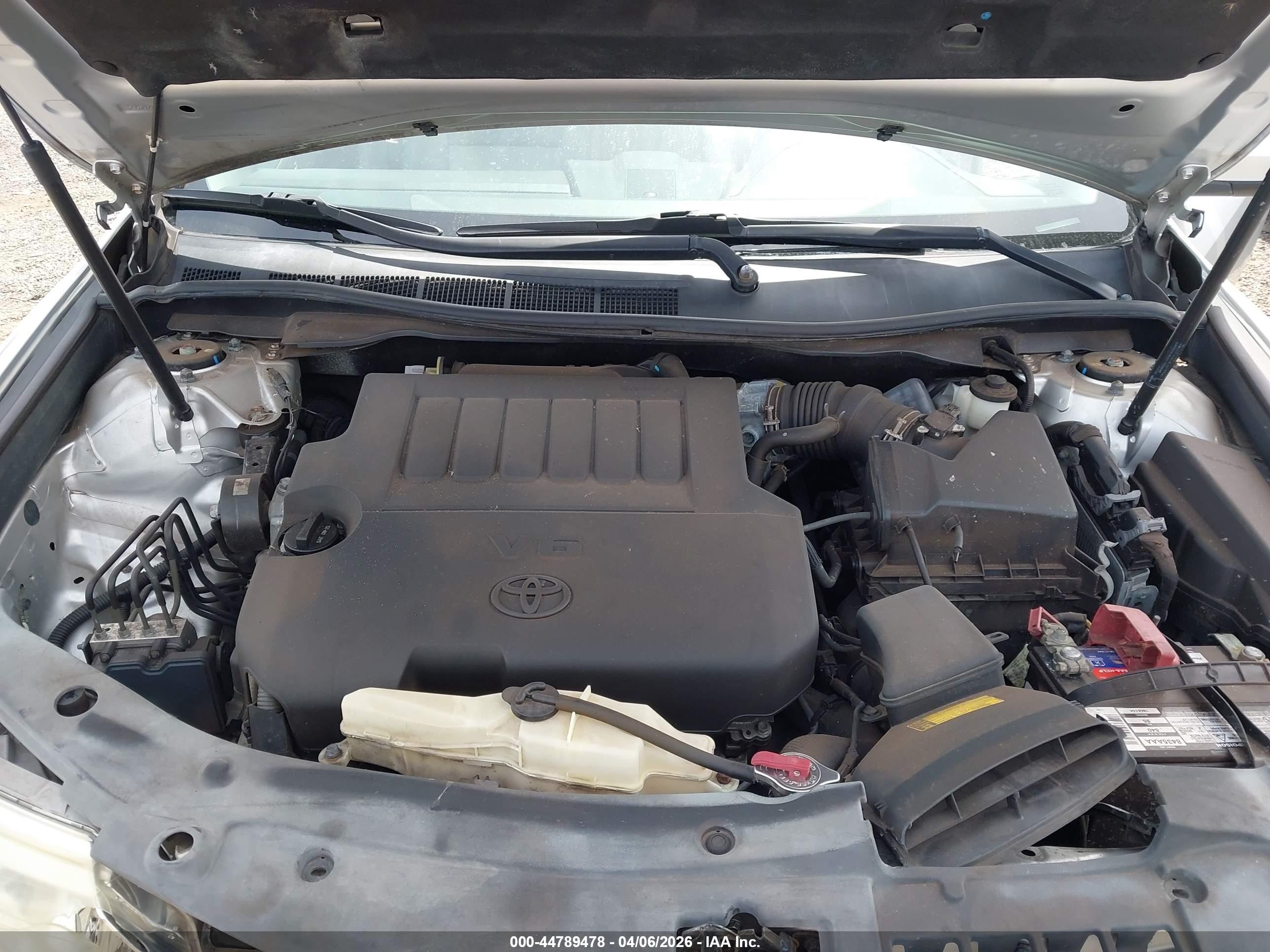 2013 Toyota Camry Xle V6 Серебряный vin: 4T1BK1FK7DU022671
