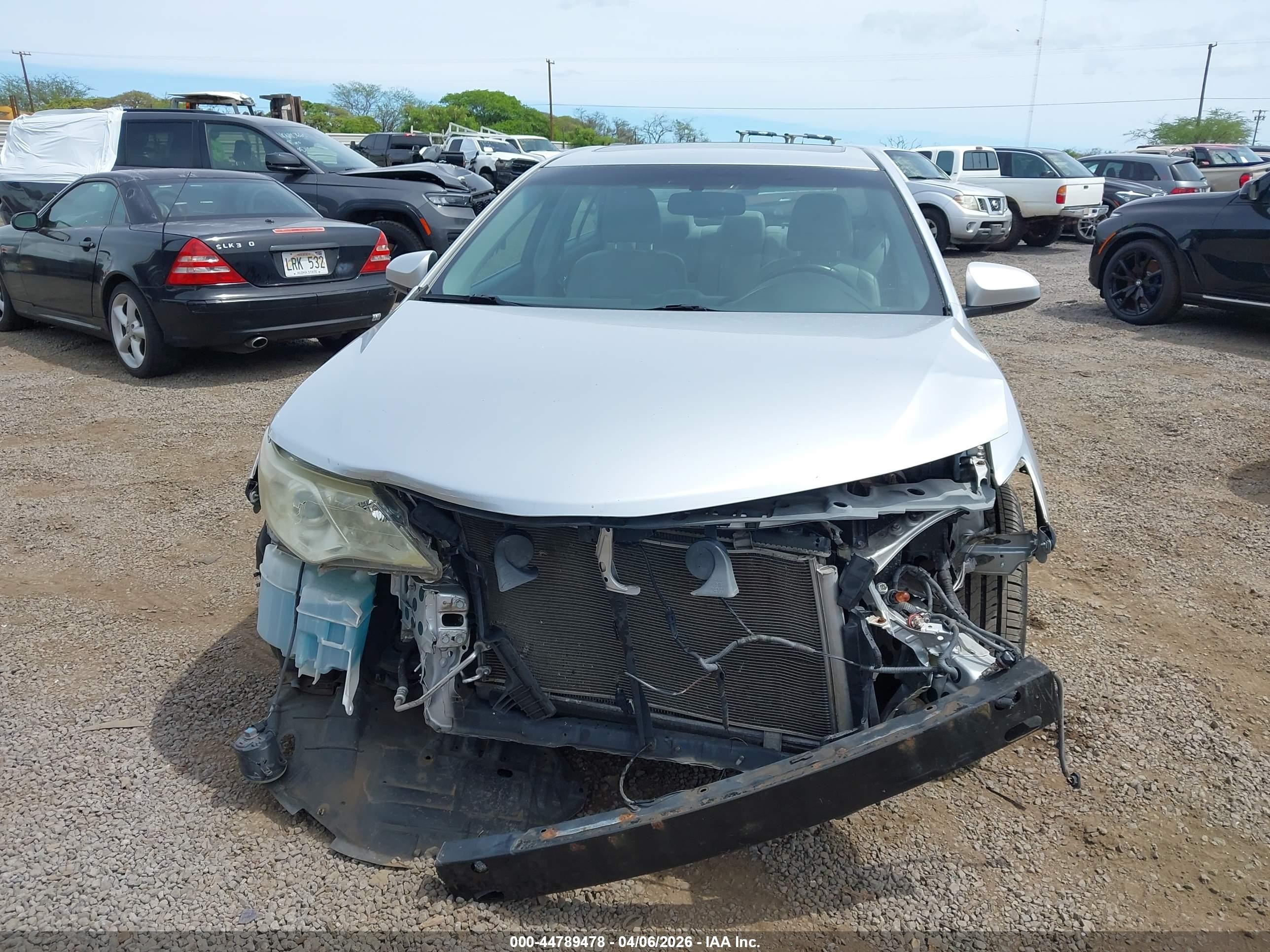 2013 Toyota Camry Xle V6 Серебряный vin: 4T1BK1FK7DU022671