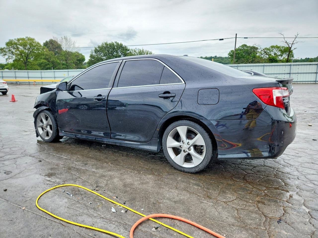 2014 Toyota Camry Se V6 Black vin: 4T1BK1FK7EU023885