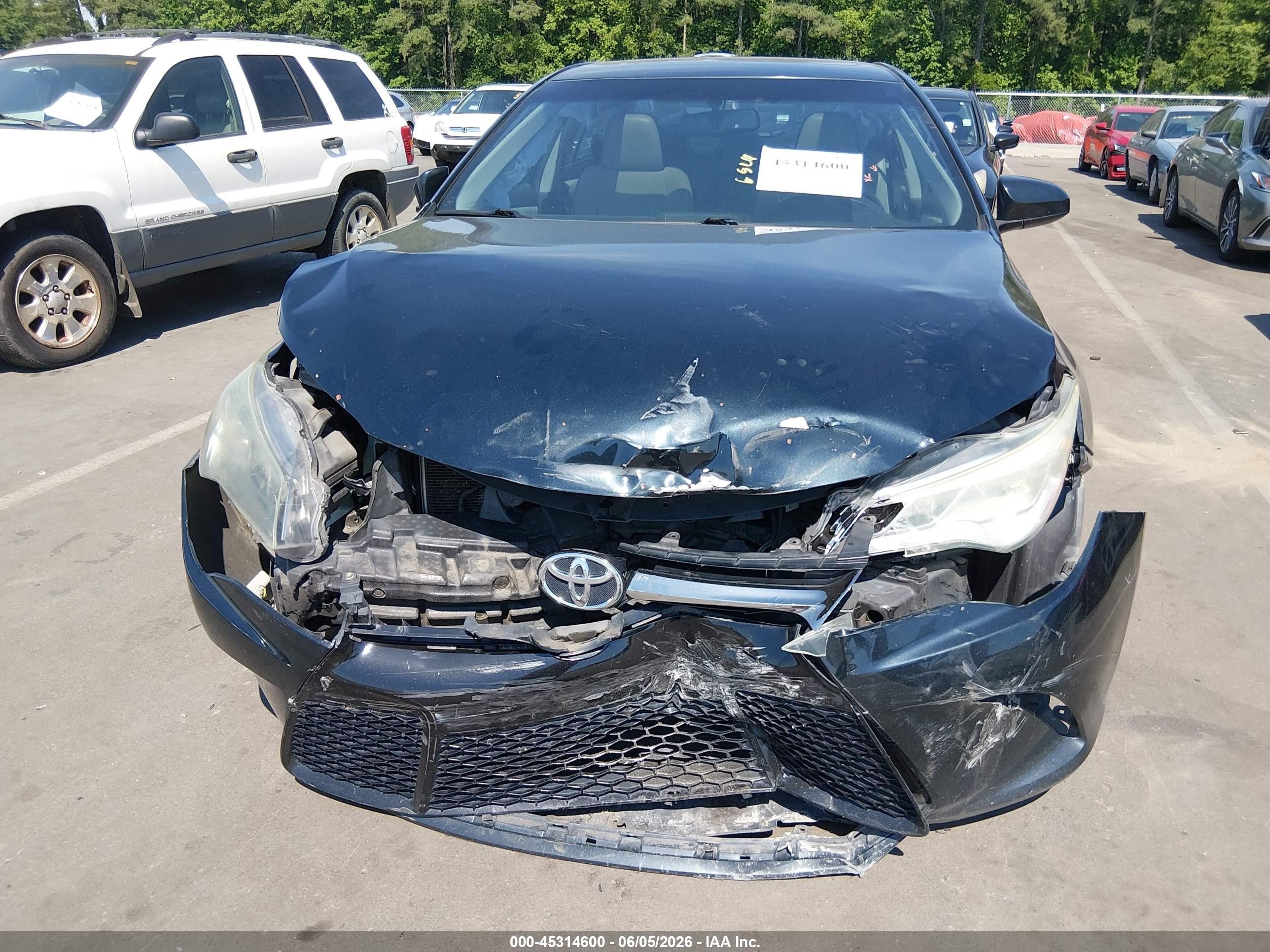 2015 Toyota Camry Xse V6 Синий vin: 4T1BK1FK7FU028473