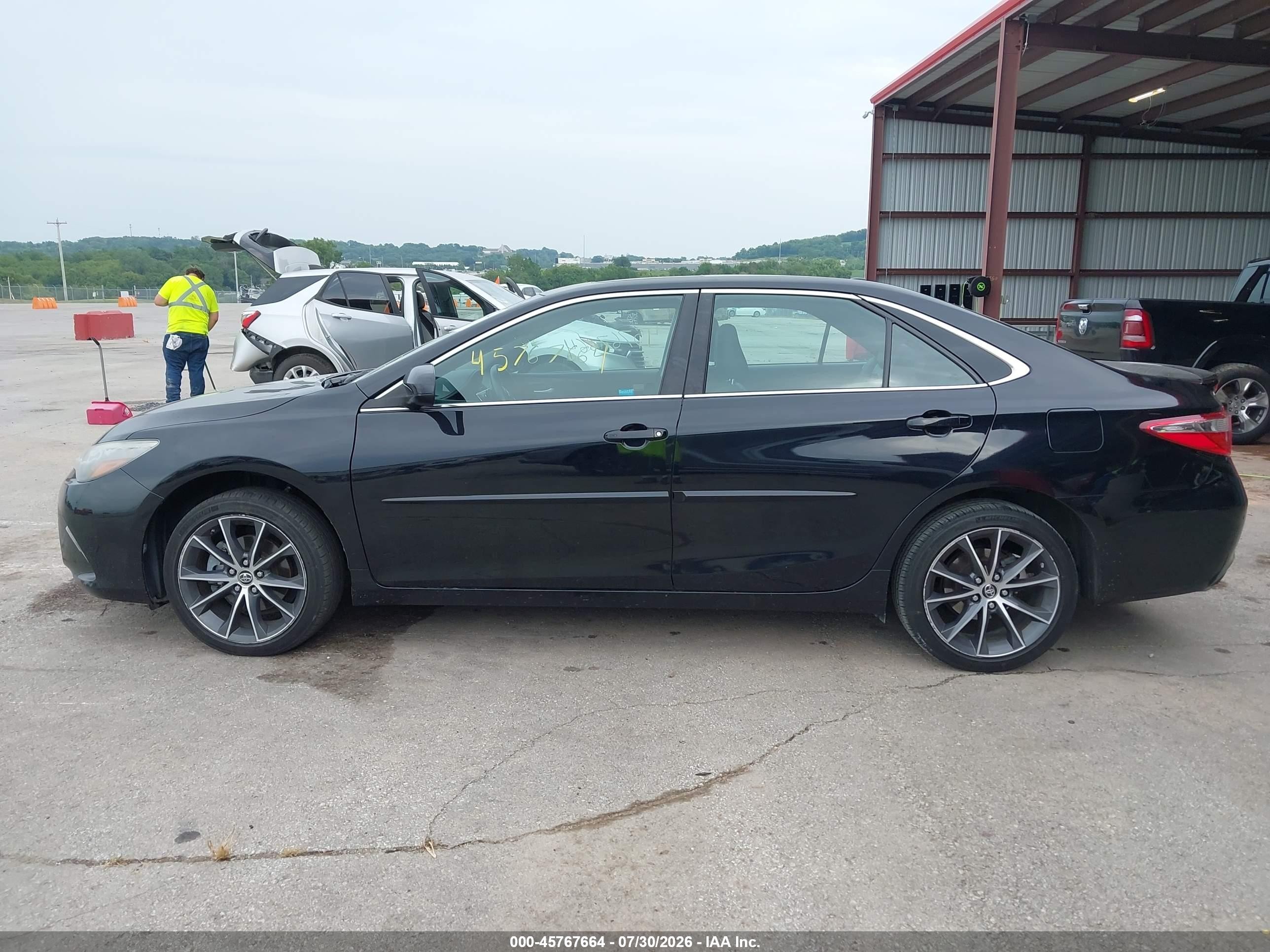 2015 Toyota Camry Xse V6 Black vin: 4T1BK1FK7FU568762