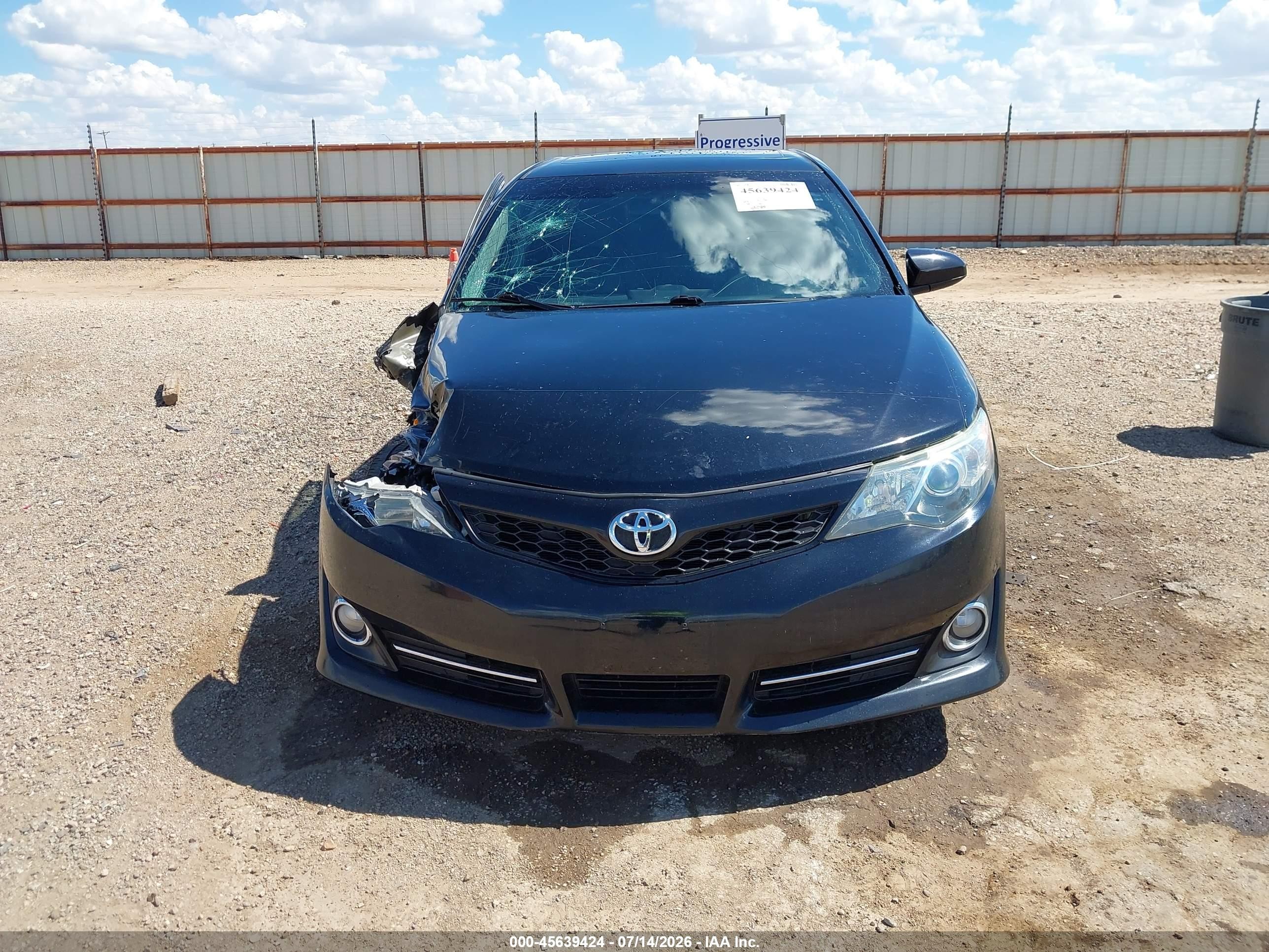 2012 Toyota Camry Se V6 Black vin: 4T1BK1FK8CU007367