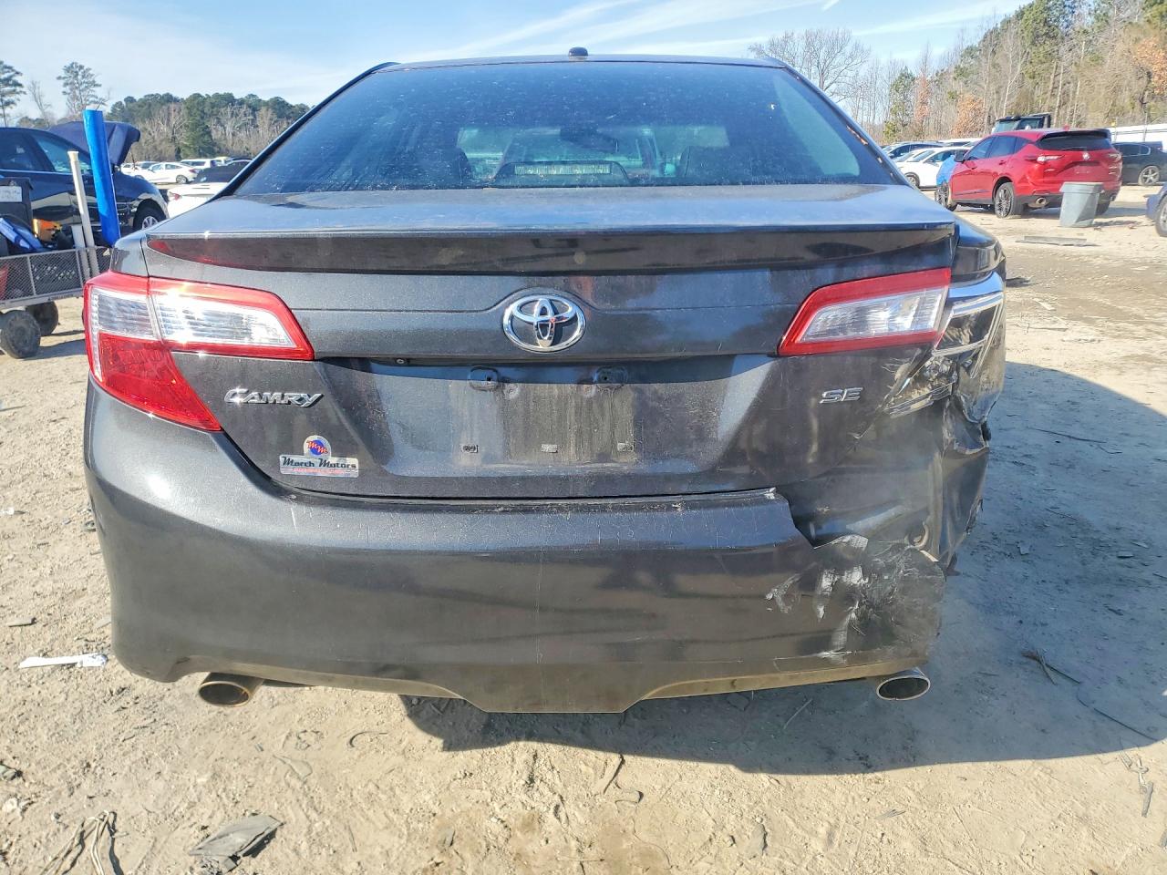2012 Toyota Camry Gray vin: 4T1BK1FK8CU015355