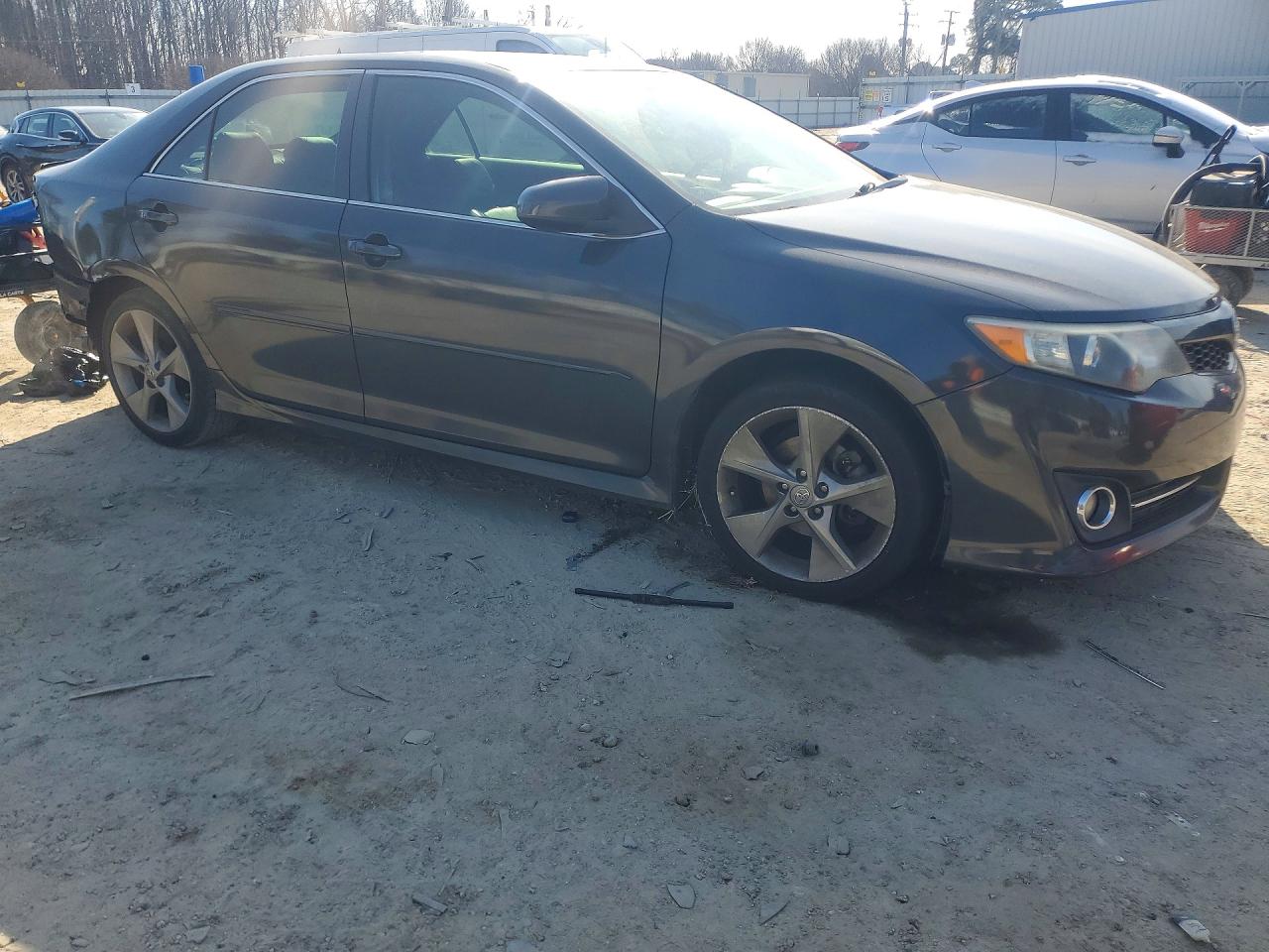 2012 Toyota Camry Gray vin: 4T1BK1FK8CU015355