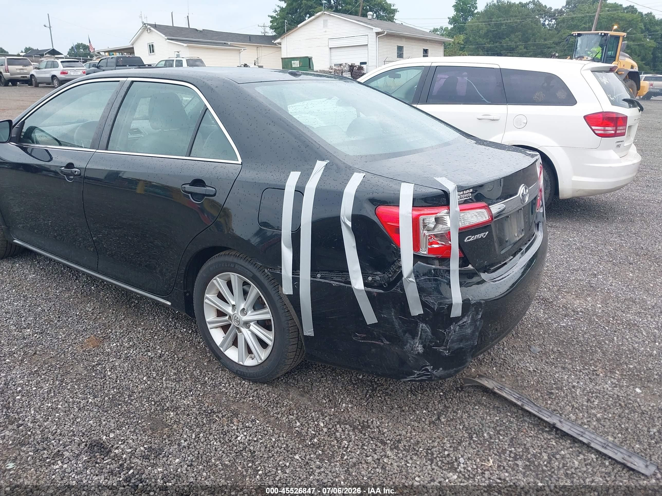 2012 Toyota Camry Xle V6 Black vin: 4T1BK1FK8CU018594