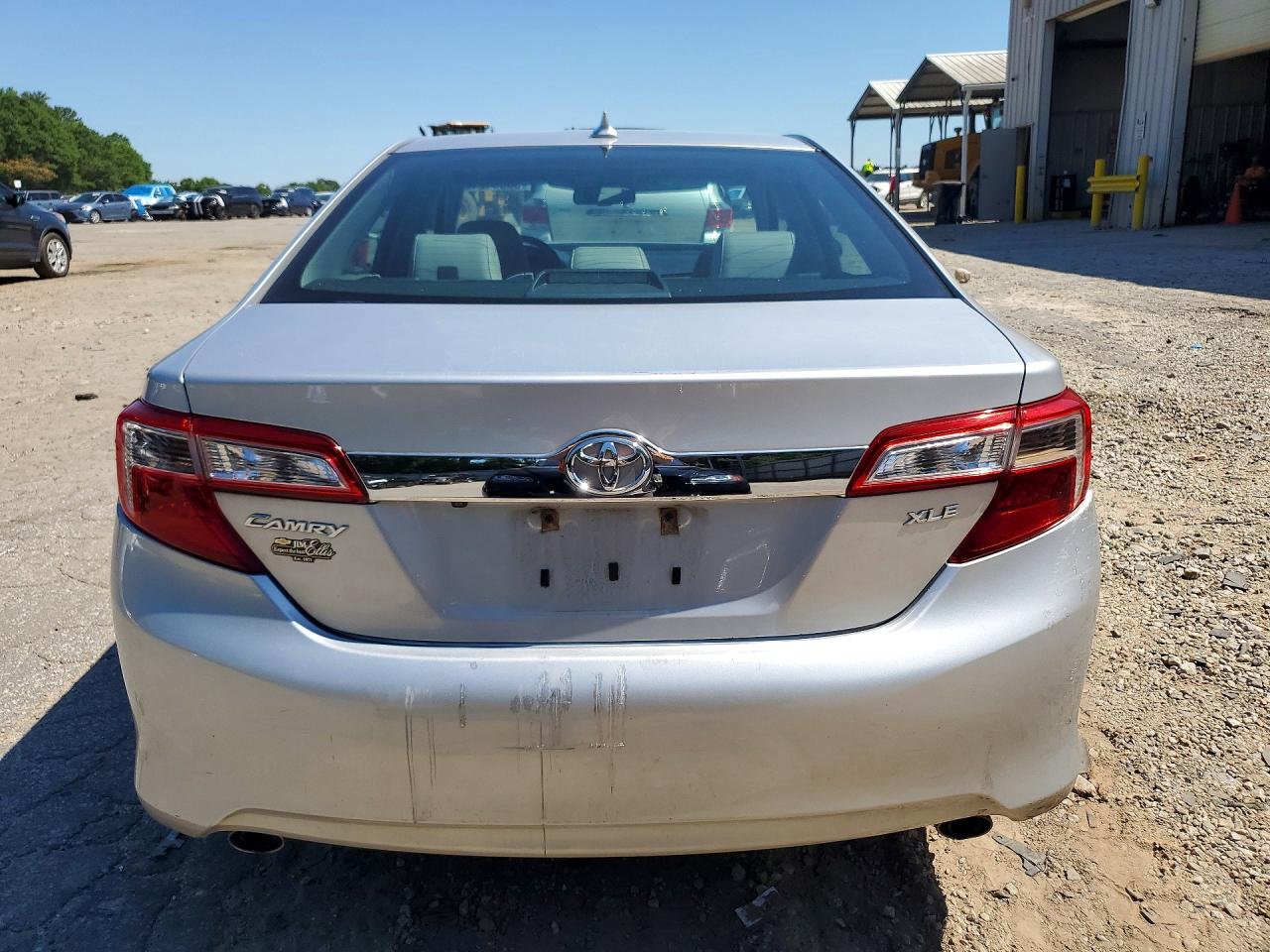 2012 Toyota Camry Xle V6 Silver vin: 4T1BK1FK8CU507190
