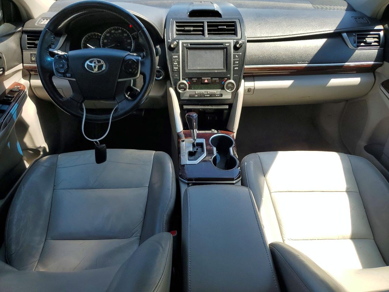 2012 Toyota Camry Xle V6 Silver vin: 4T1BK1FK8CU507190