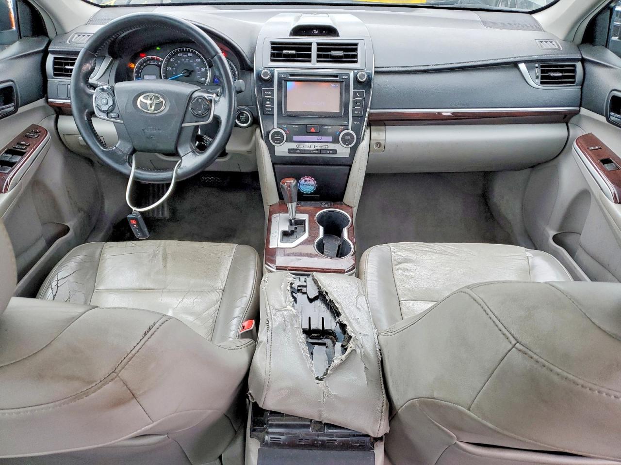 2012 Toyota Camry Xle V6 Gray vin: 4T1BK1FK8CU512468