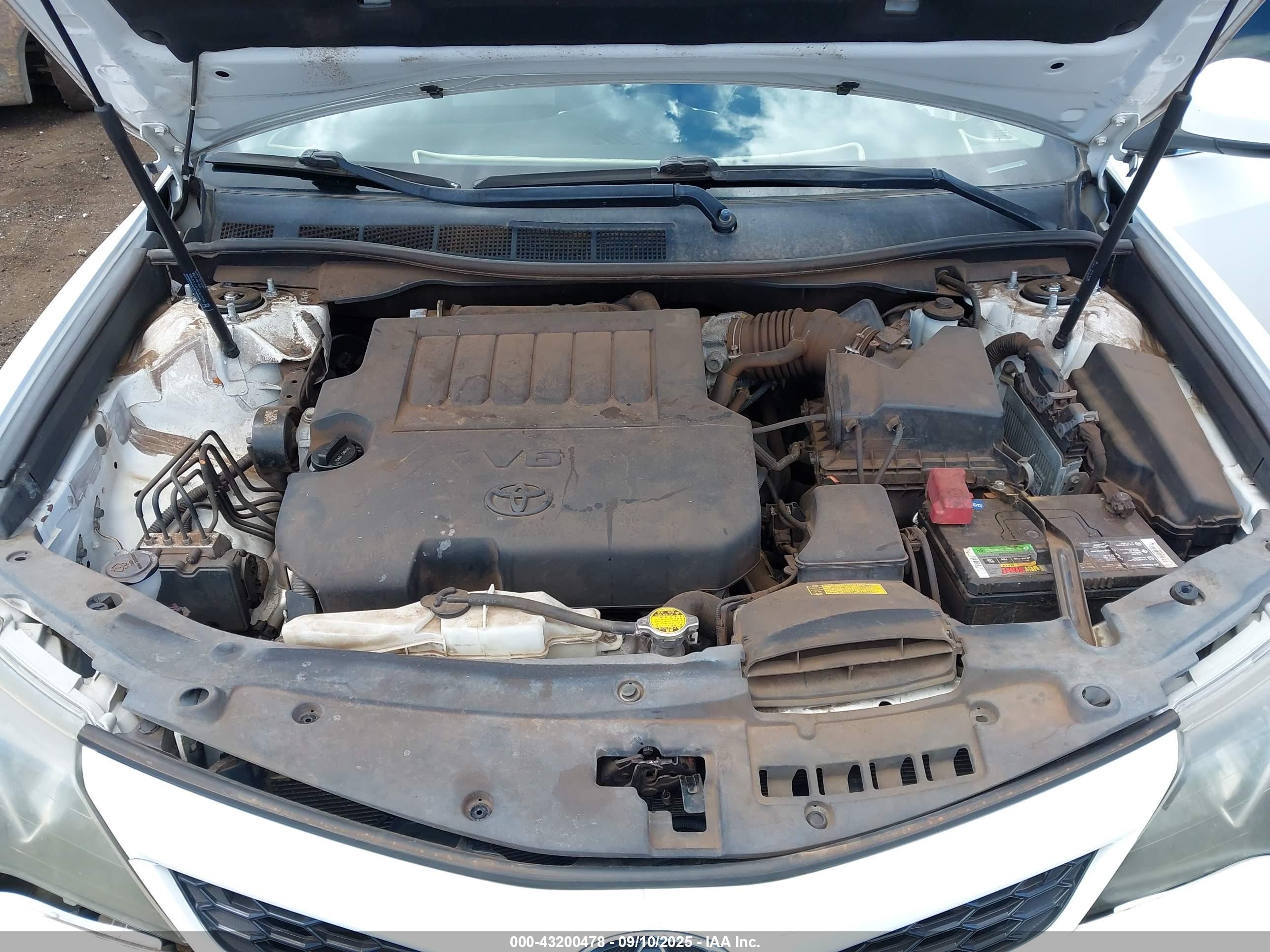 2012 Toyota Camry Se V6 White vin: 4T1BK1FK8CU520196