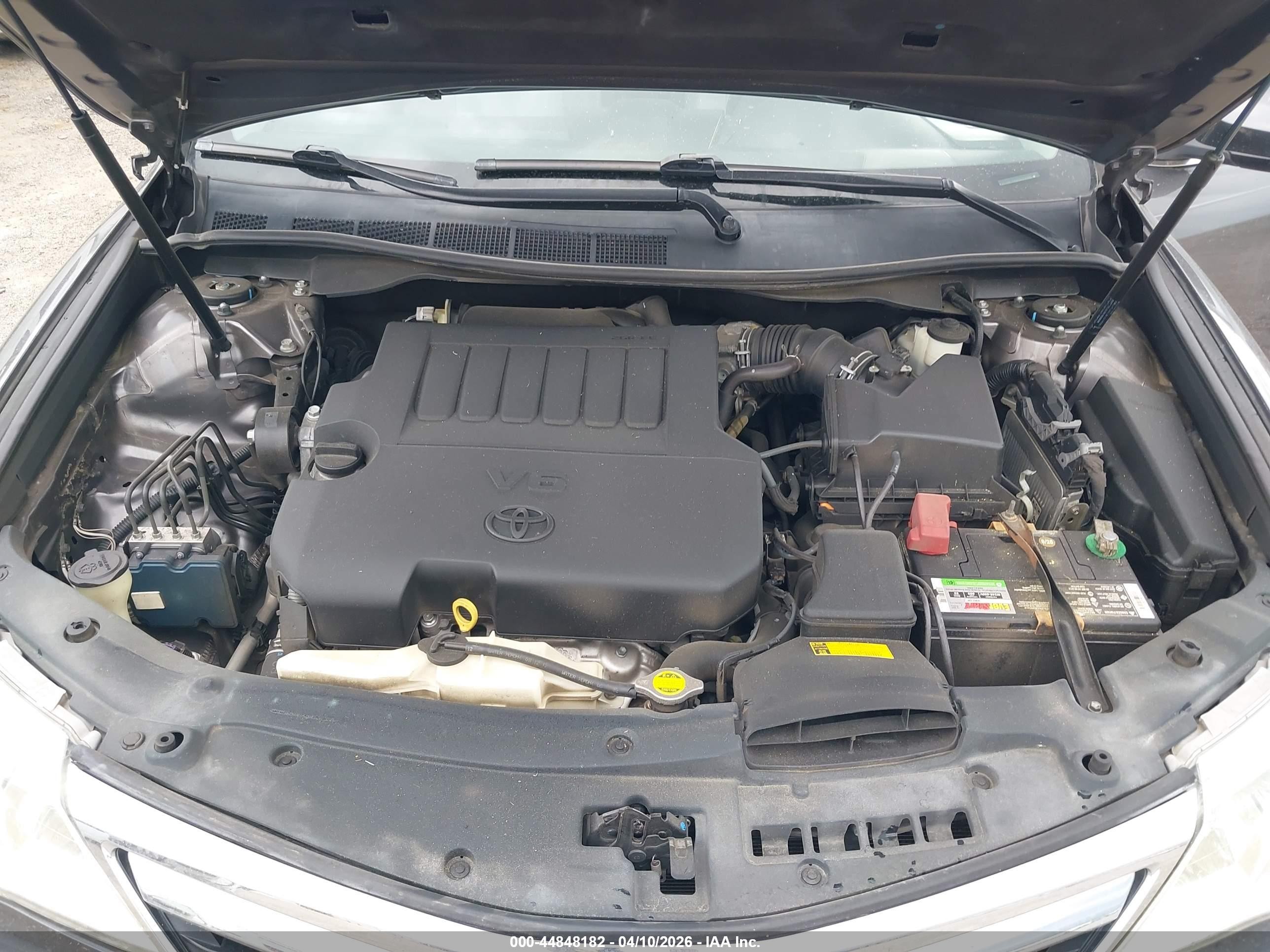 2013 Toyota Camry Xle V6 Gray vin: 4T1BK1FK8DU022386