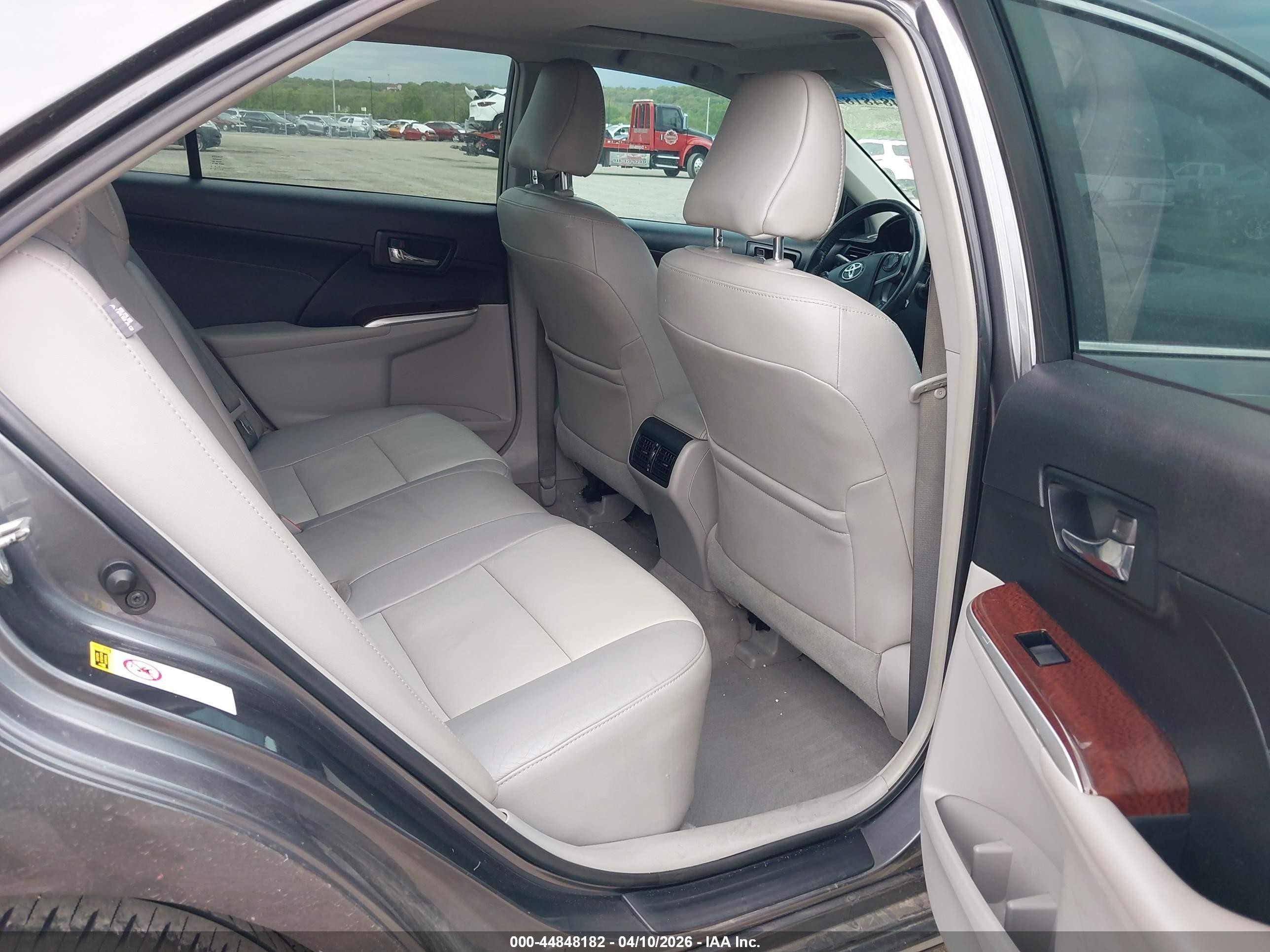 2013 Toyota Camry Xle V6 Gray vin: 4T1BK1FK8DU022386