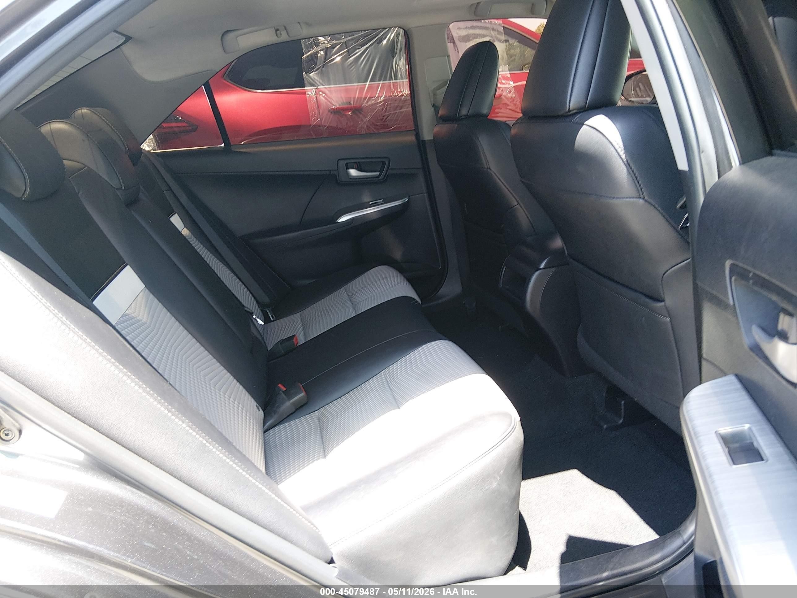 2013 Toyota Camry Se V6 Gray vin: 4T1BK1FK8DU022890