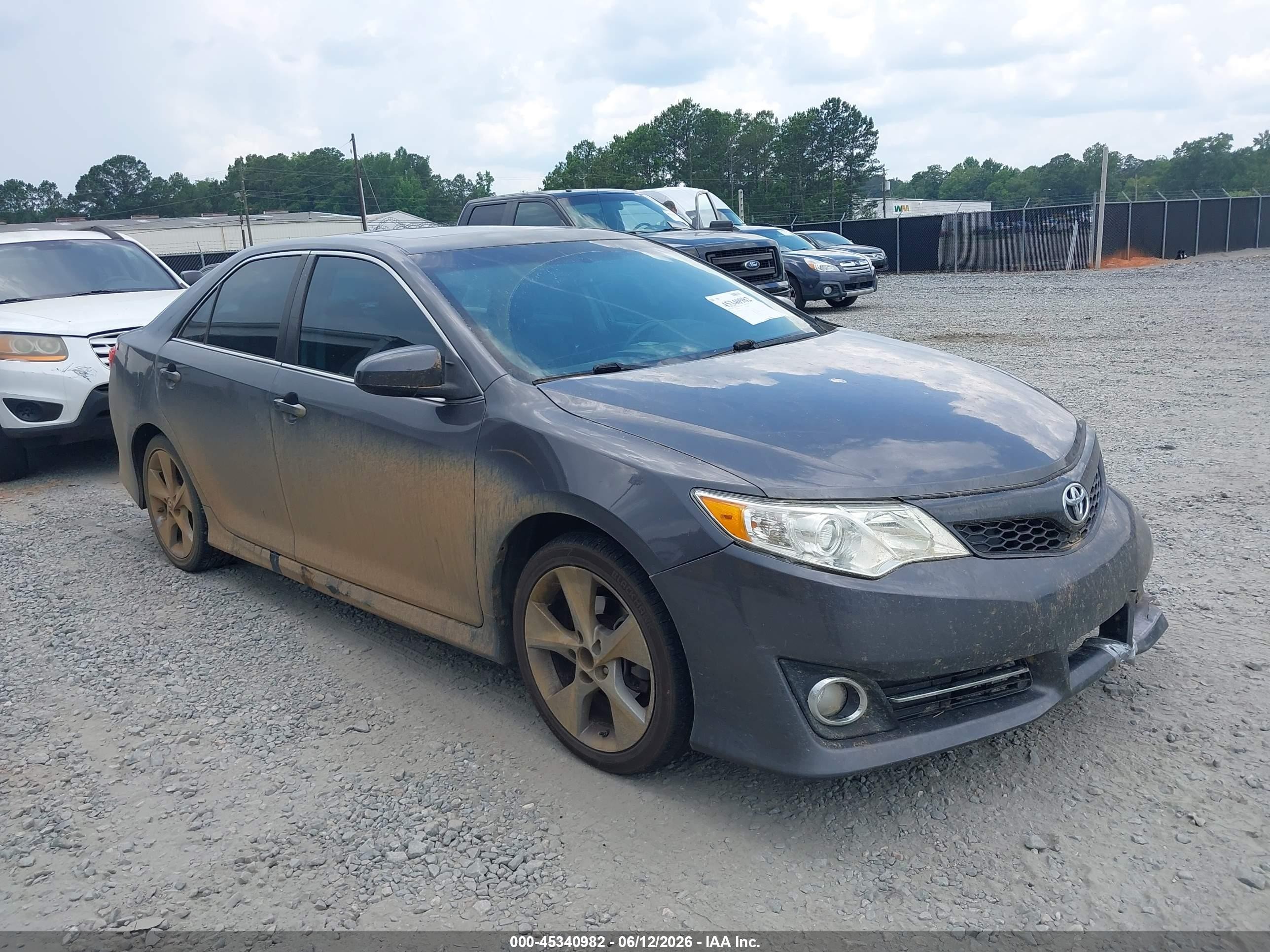 2013 Toyota Camry Se V6 Серый vin: 4T1BK1FK8DU525822