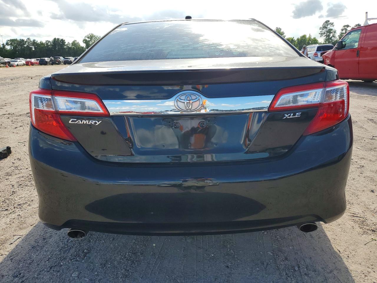 2013 Toyota Camry Xle V6 Black vin: 4T1BK1FK8DU528879
