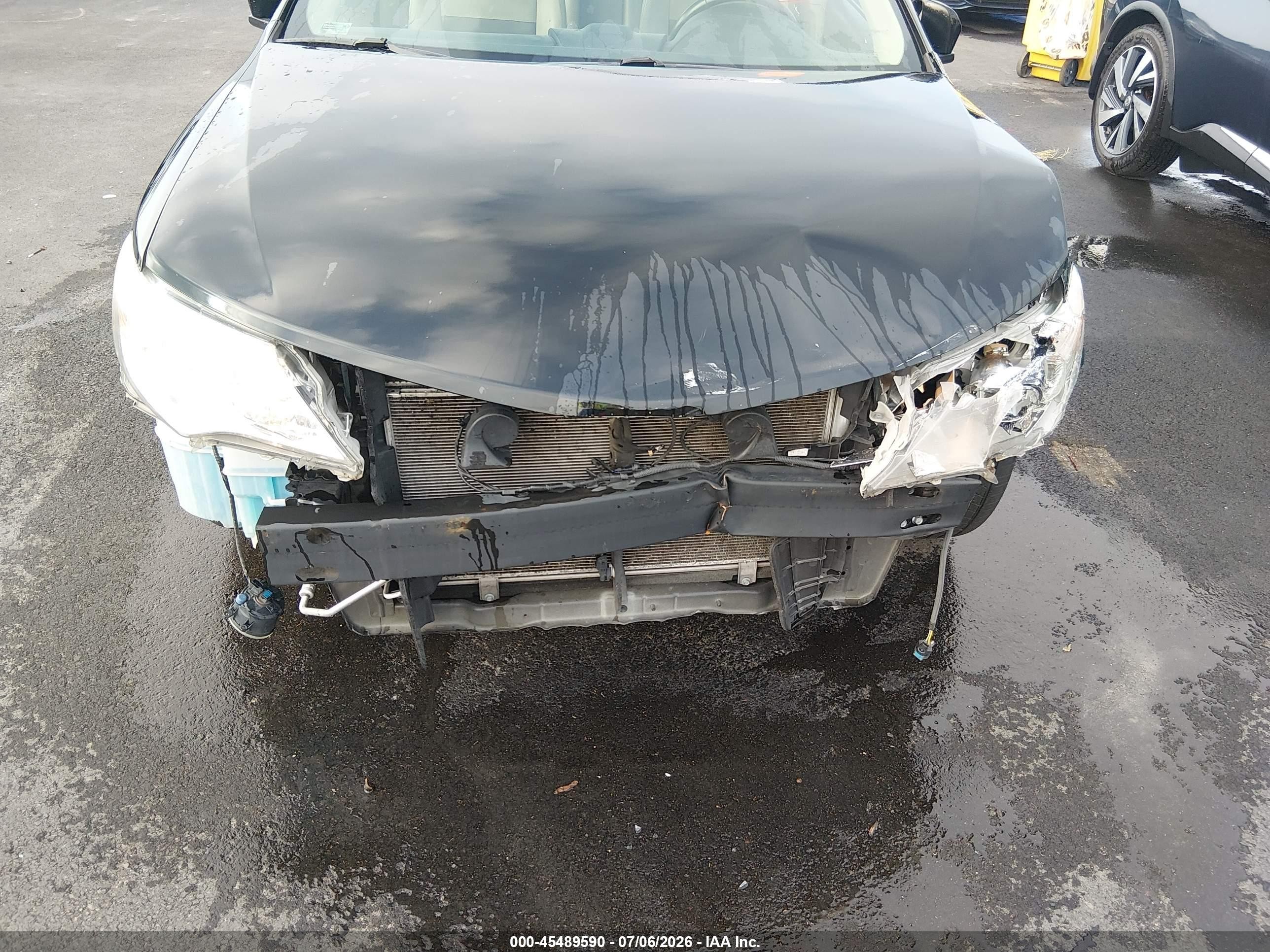 2013 Toyota Camry Xle V6 Black vin: 4T1BK1FK8DU535010