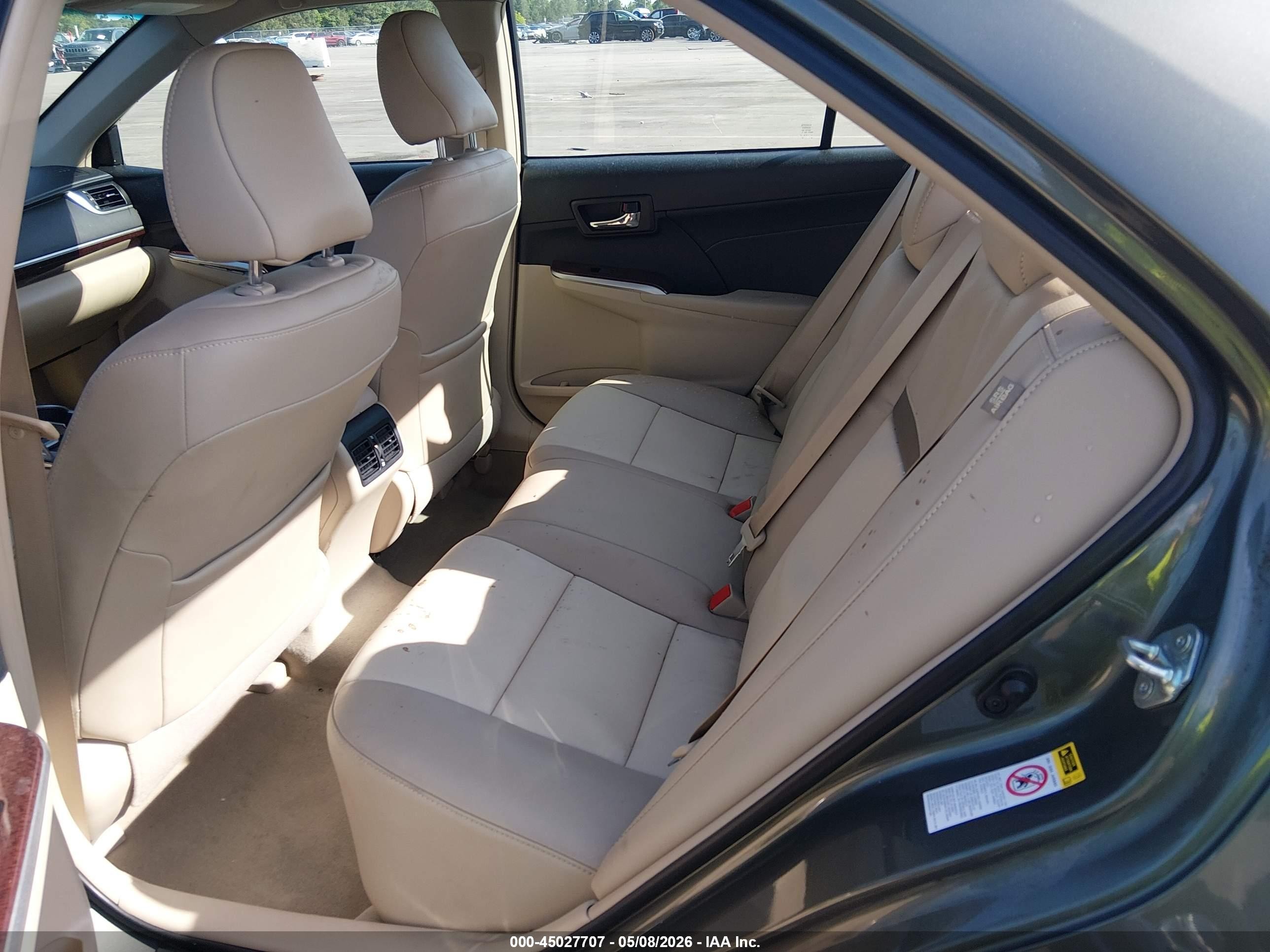 2013 Toyota Camry Xle V6 Серый vin: 4T1BK1FK8DU535475