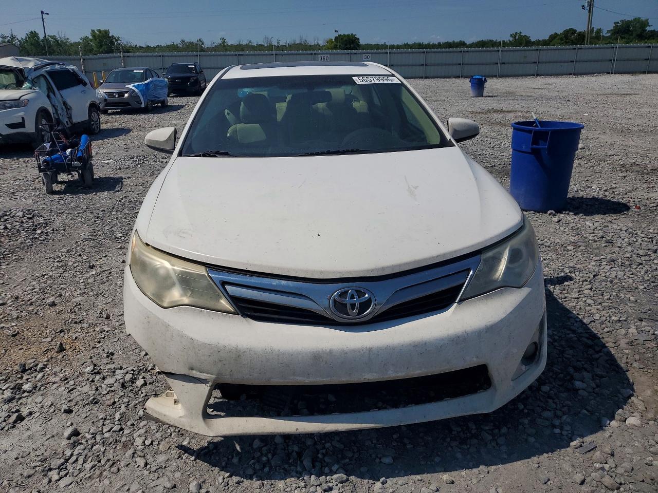 2014 Toyota Camry Xle V6 White vin: 4T1BK1FK8EU538295