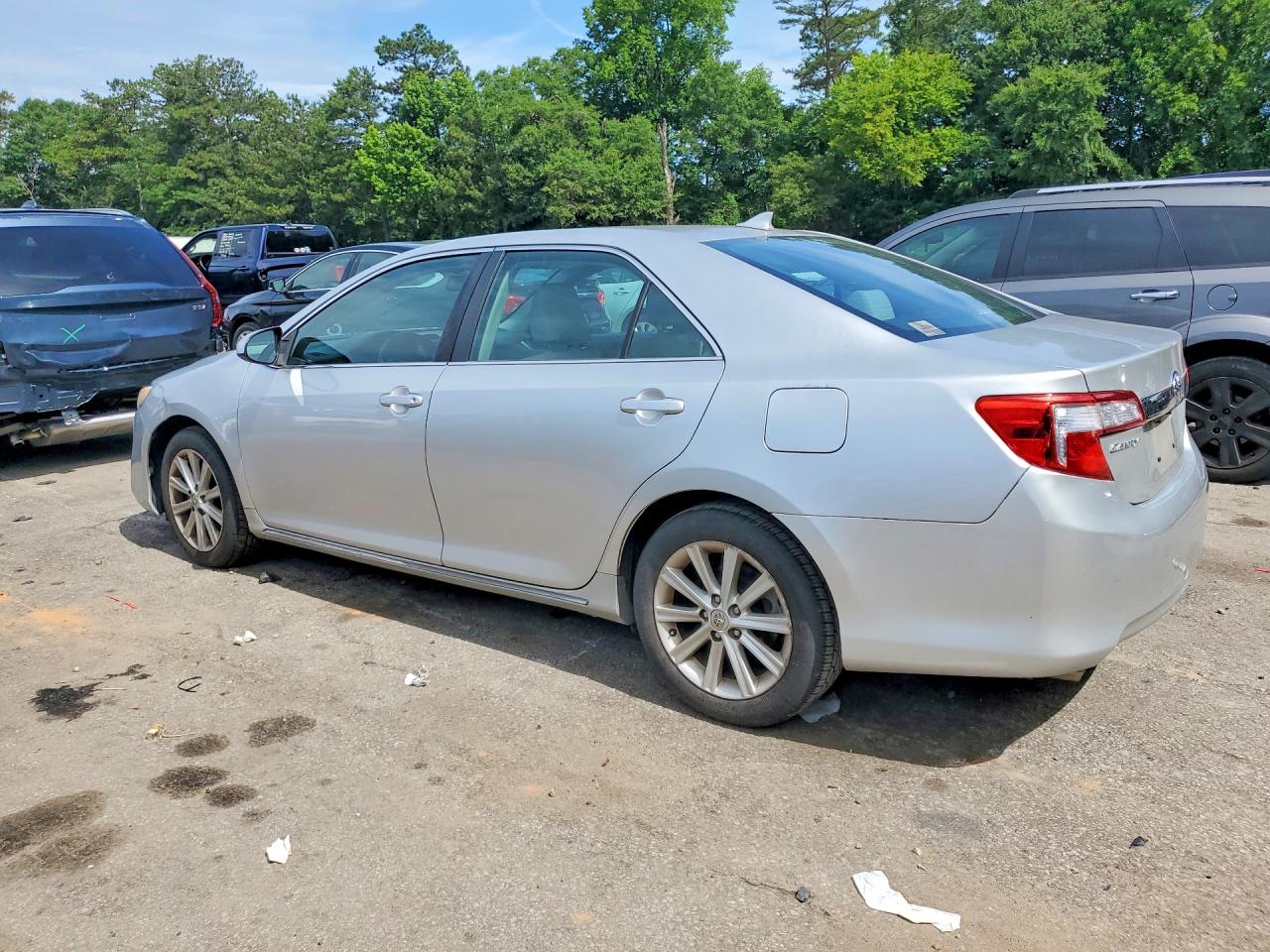 2014 Toyota Camry Xle V6 Серебряный vin: 4T1BK1FK8EU548292