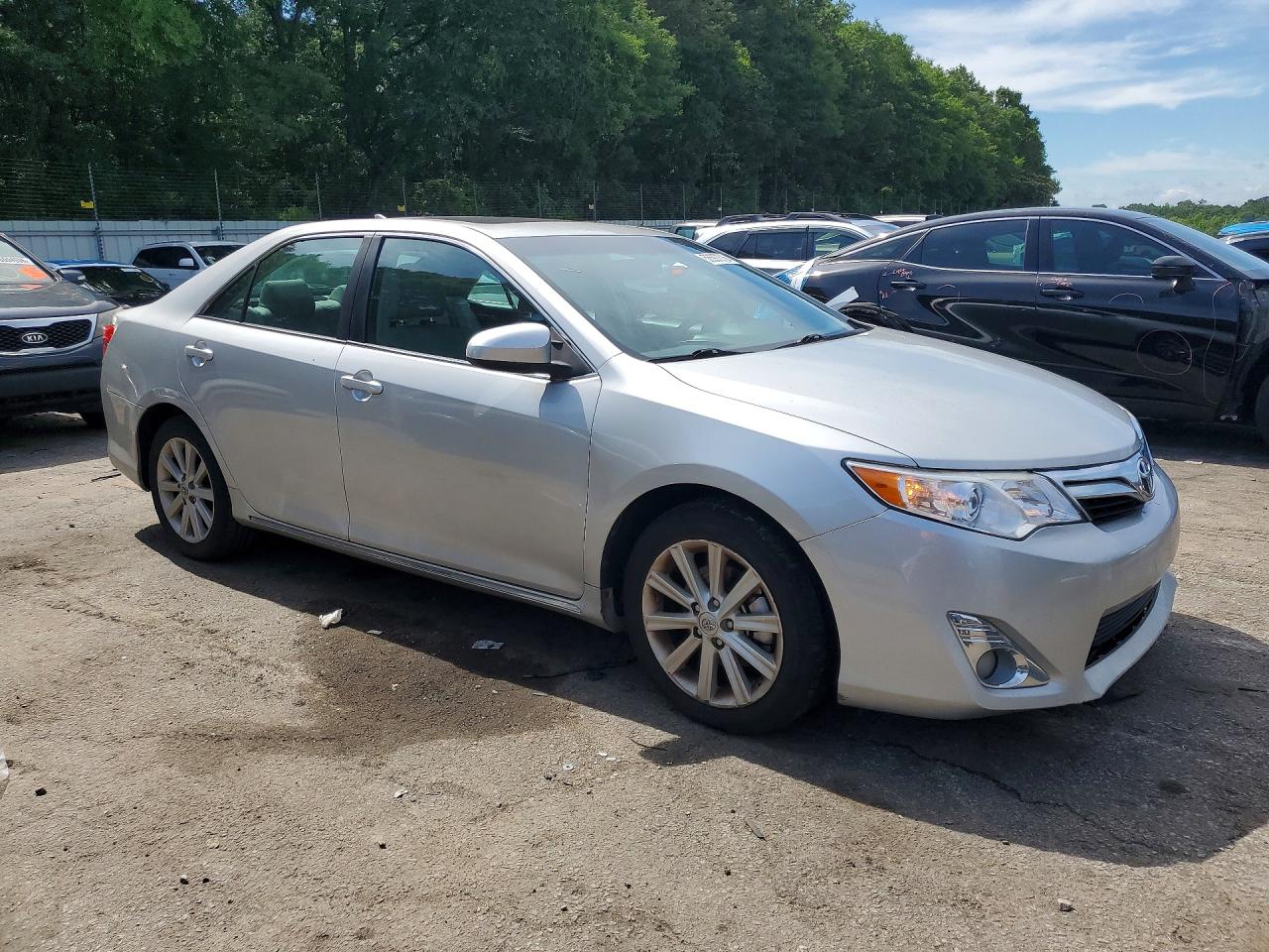 2014 Toyota Camry Xle V6 Серебряный vin: 4T1BK1FK8EU548292