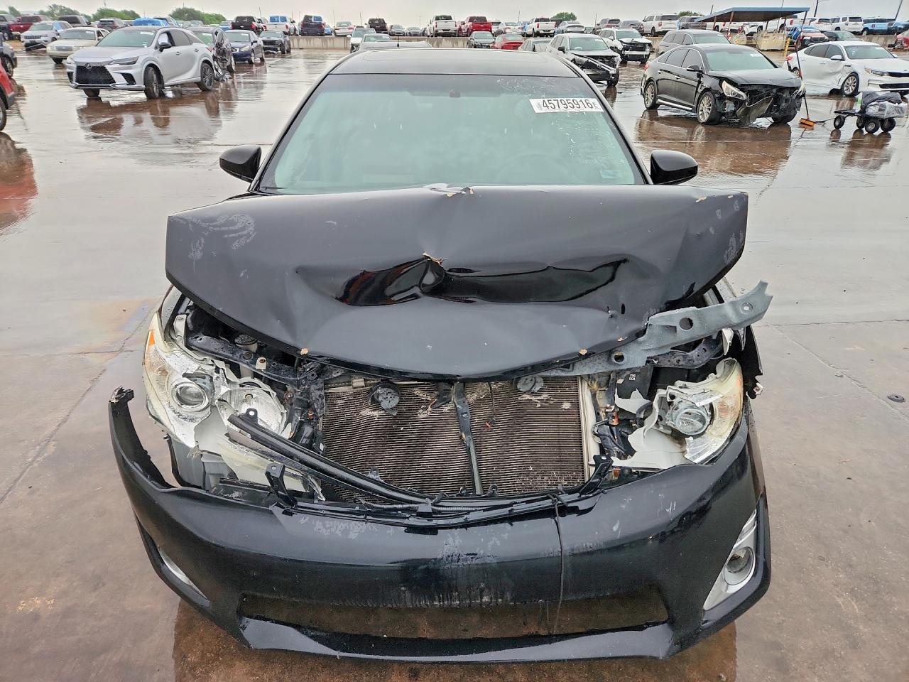 2014 Toyota Camry Xle V6 Black vin: 4T1BK1FK8EU552004