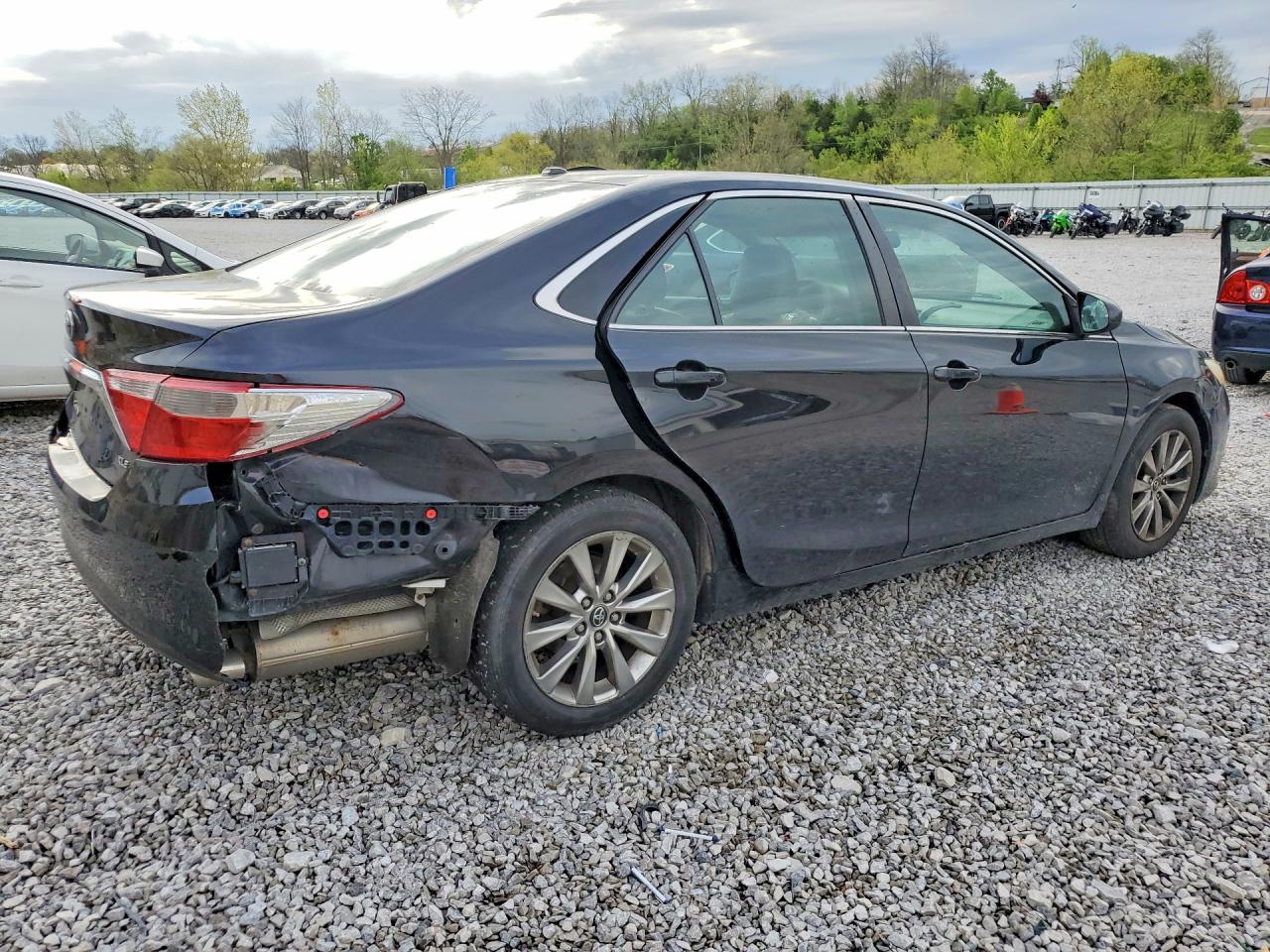 2015 Toyota Camry Xle V6 Black vin: 4T1BK1FK8FU568771