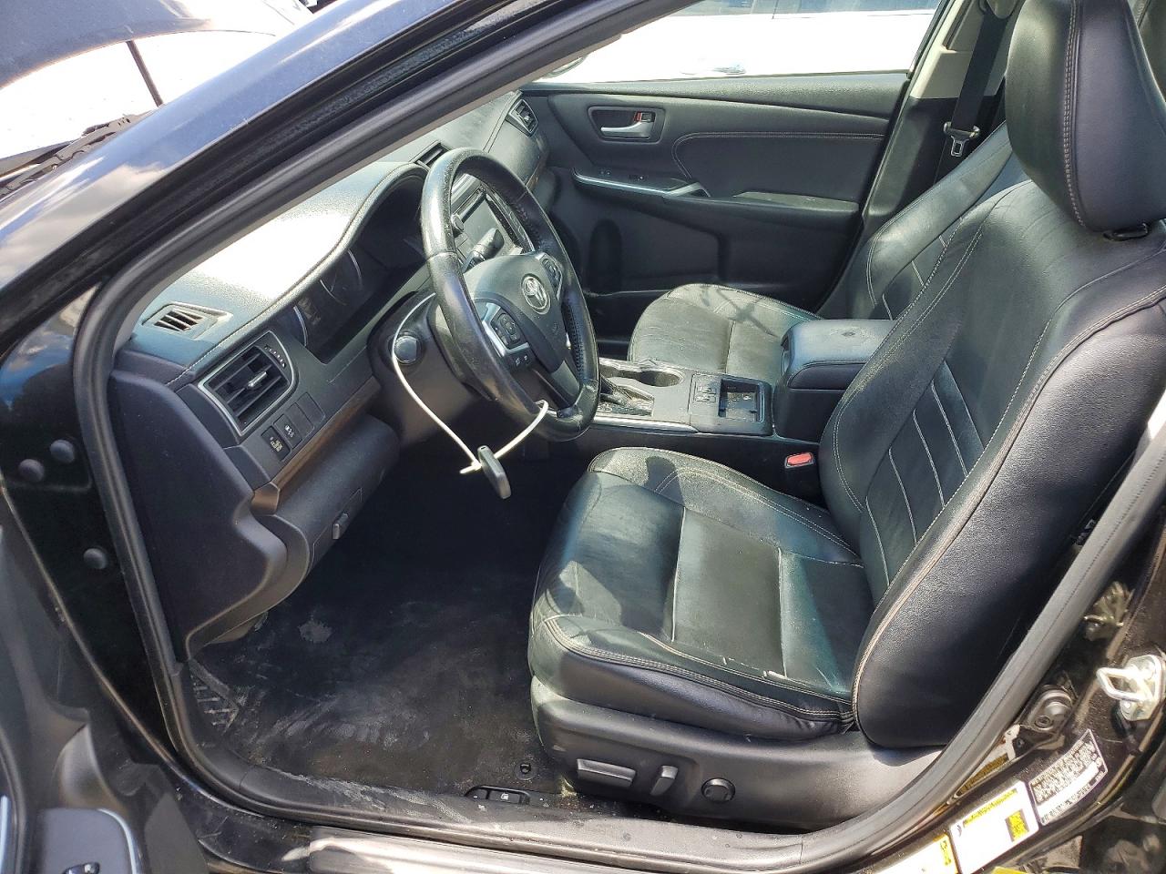 2015 Toyota Camry Xle V6 Black vin: 4T1BK1FK8FU568771