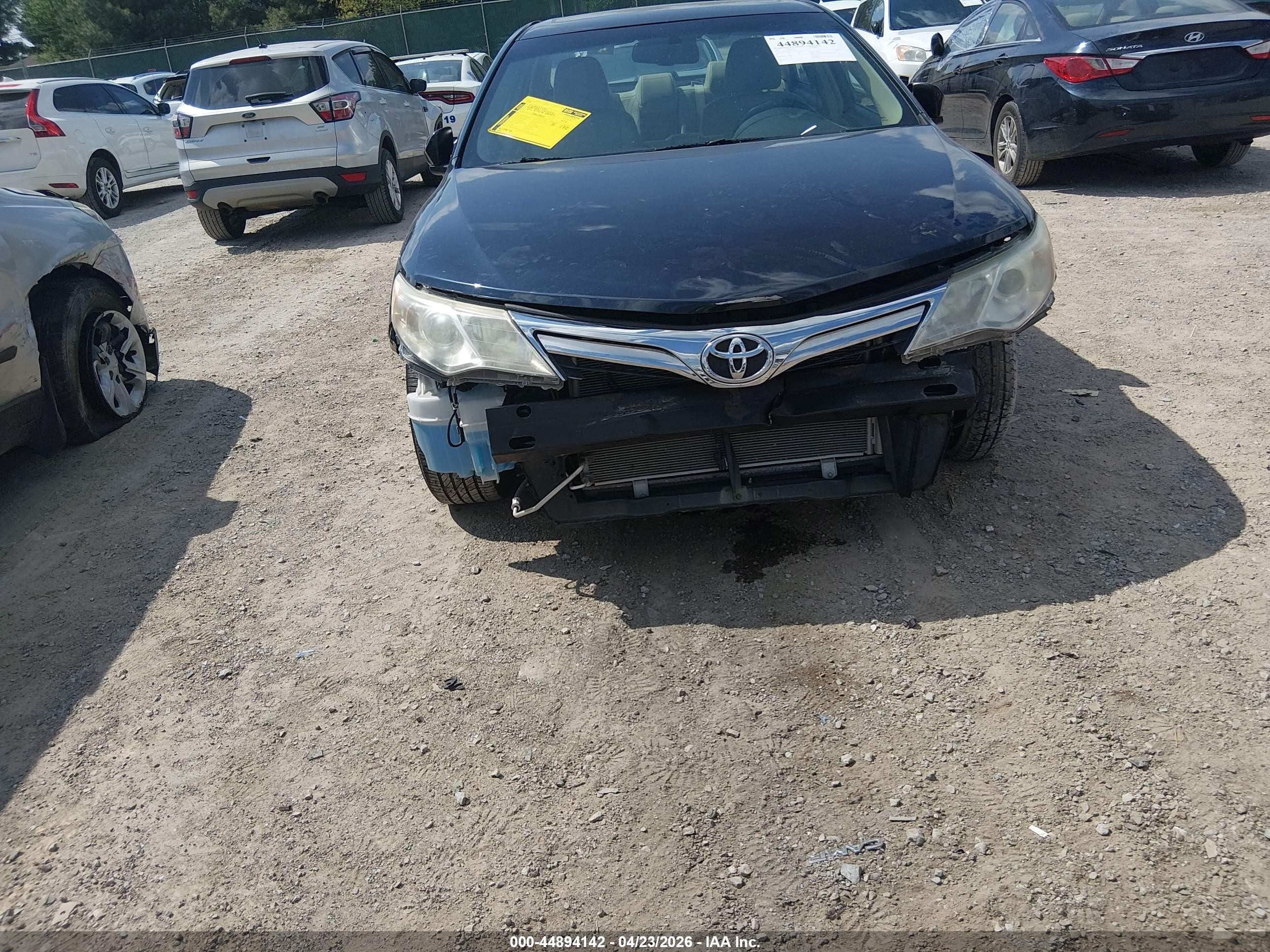 2012 Toyota Camry Xle V6 Black vin: 4T1BK1FK9CU004431