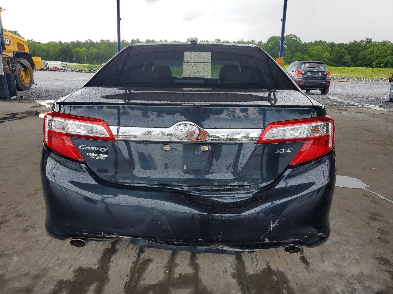 2012 Toyota Camry Xle V6 Blue vin: 4T1BK1FK9CU005336