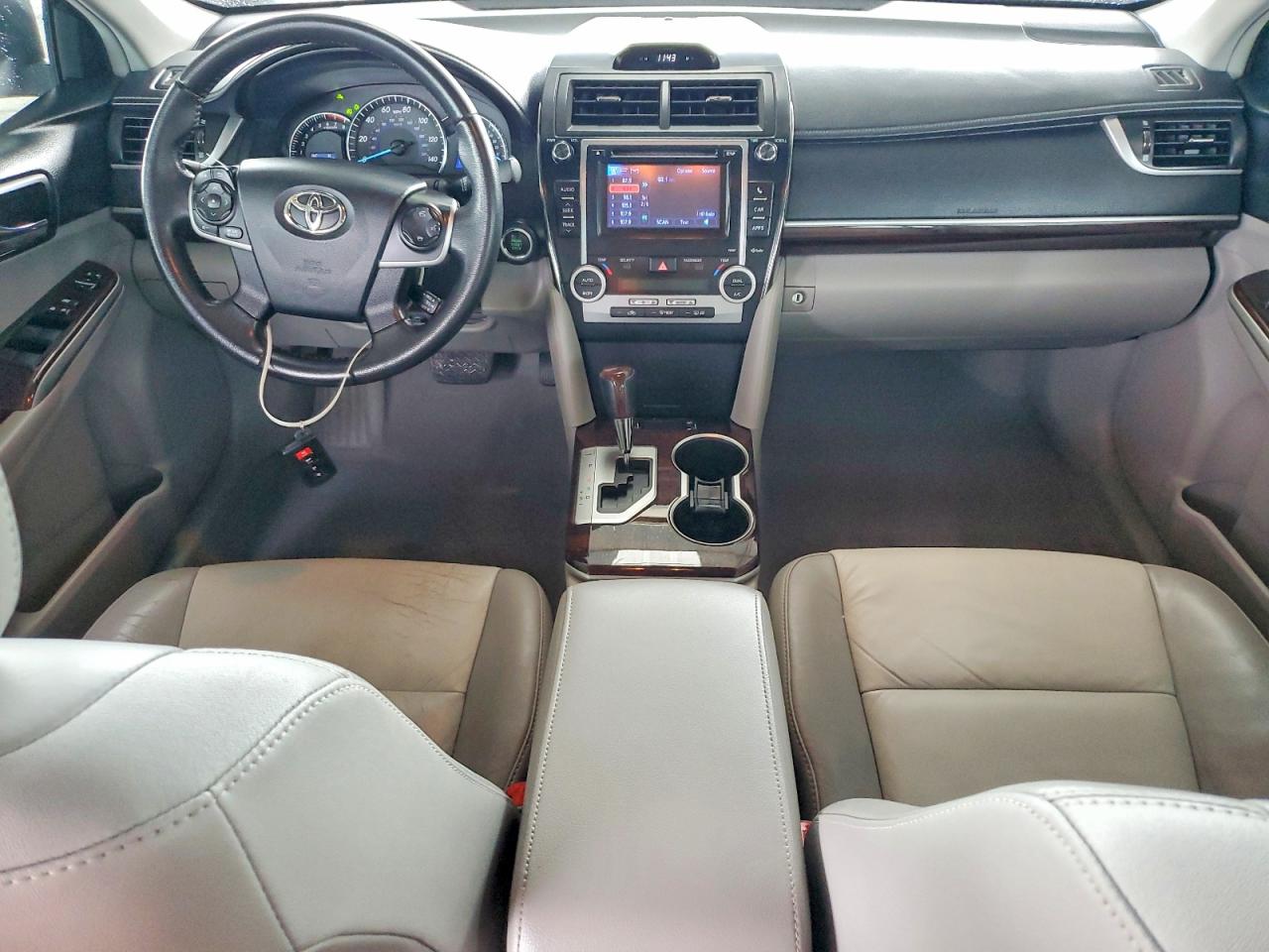 2012 Toyota Camry Xle V6 Blue vin: 4T1BK1FK9CU005336