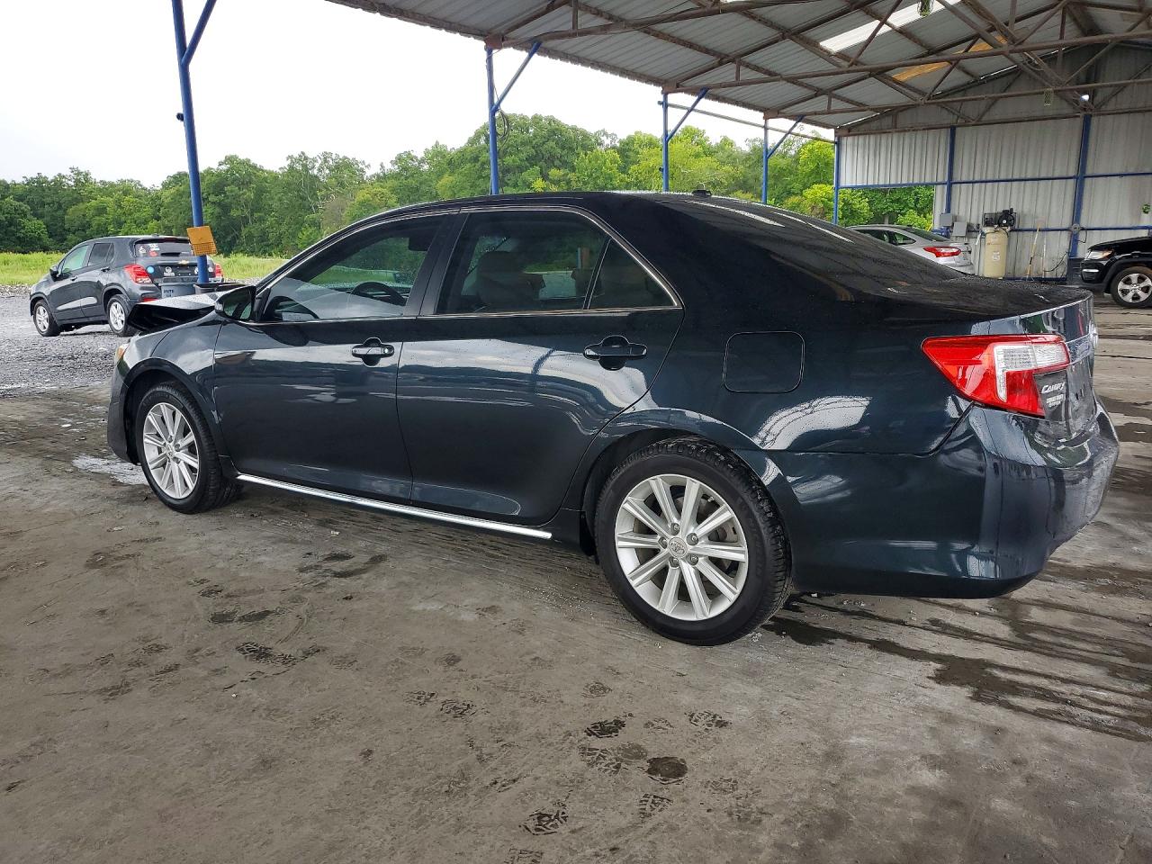2012 Toyota Camry Xle V6 Blue vin: 4T1BK1FK9CU005336