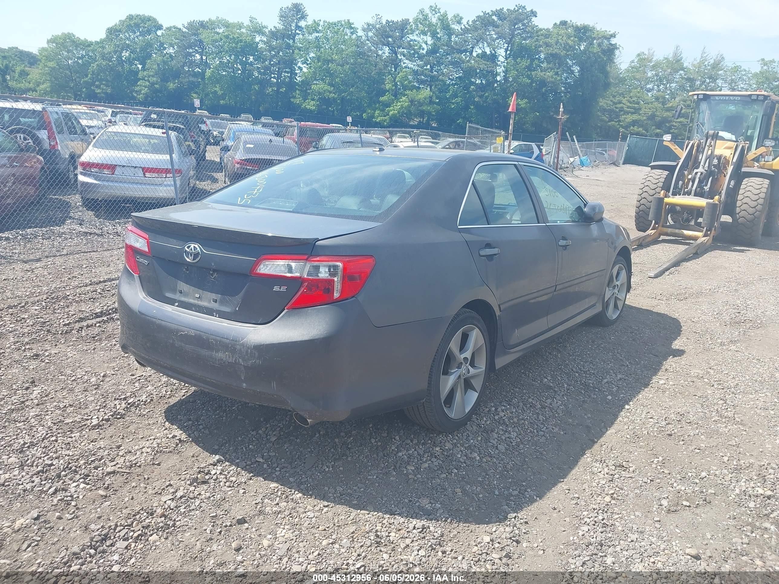 2012 Toyota Camry Se V6 Серый vin: 4T1BK1FK9CU008818