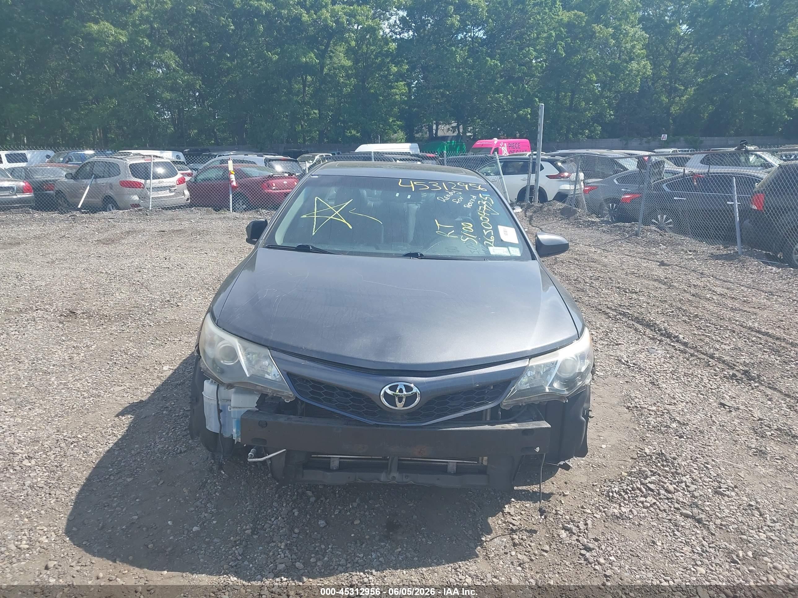2012 Toyota Camry Se V6 Серый vin: 4T1BK1FK9CU008818