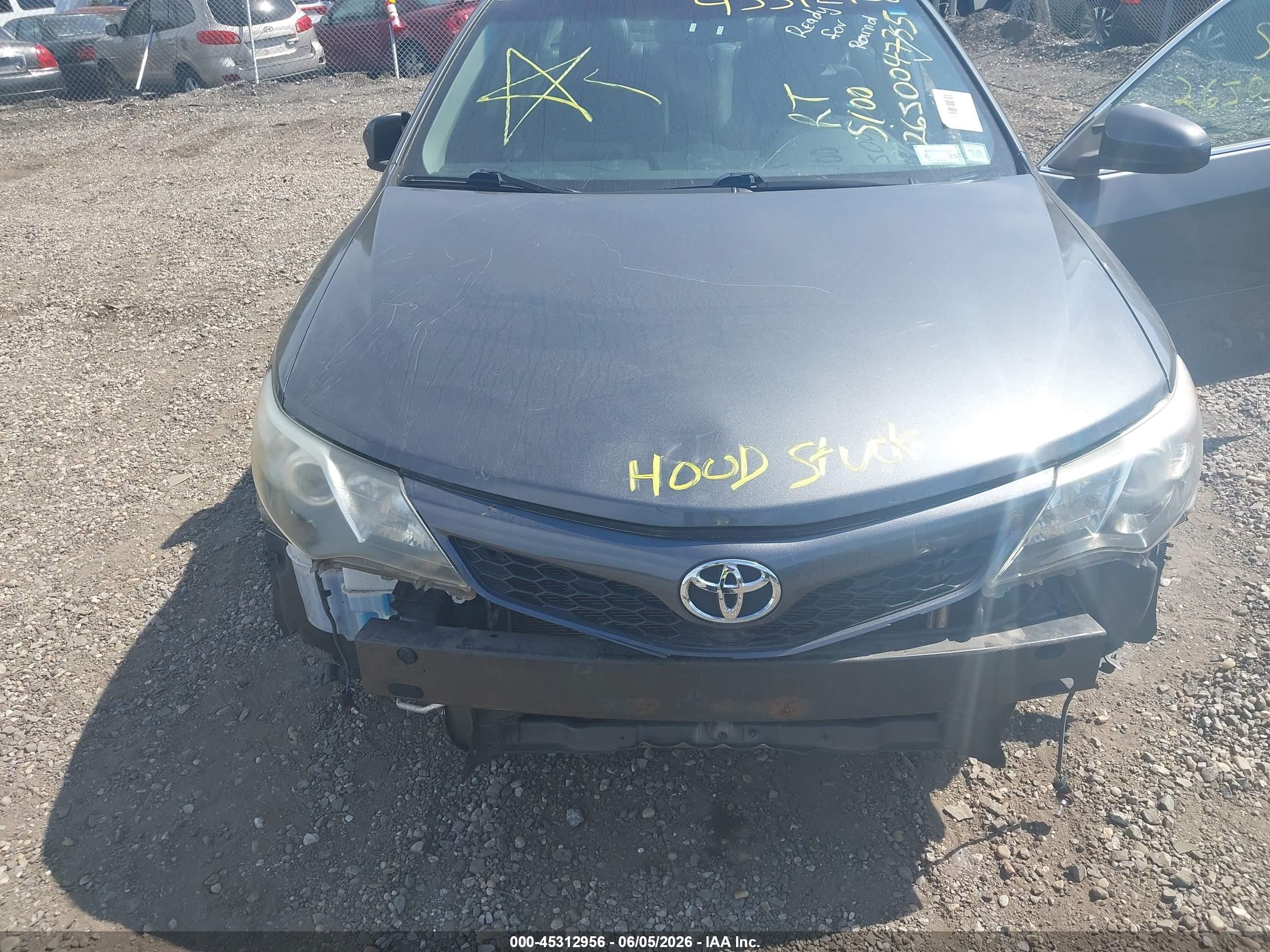 2012 Toyota Camry Se V6 Серый vin: 4T1BK1FK9CU008818