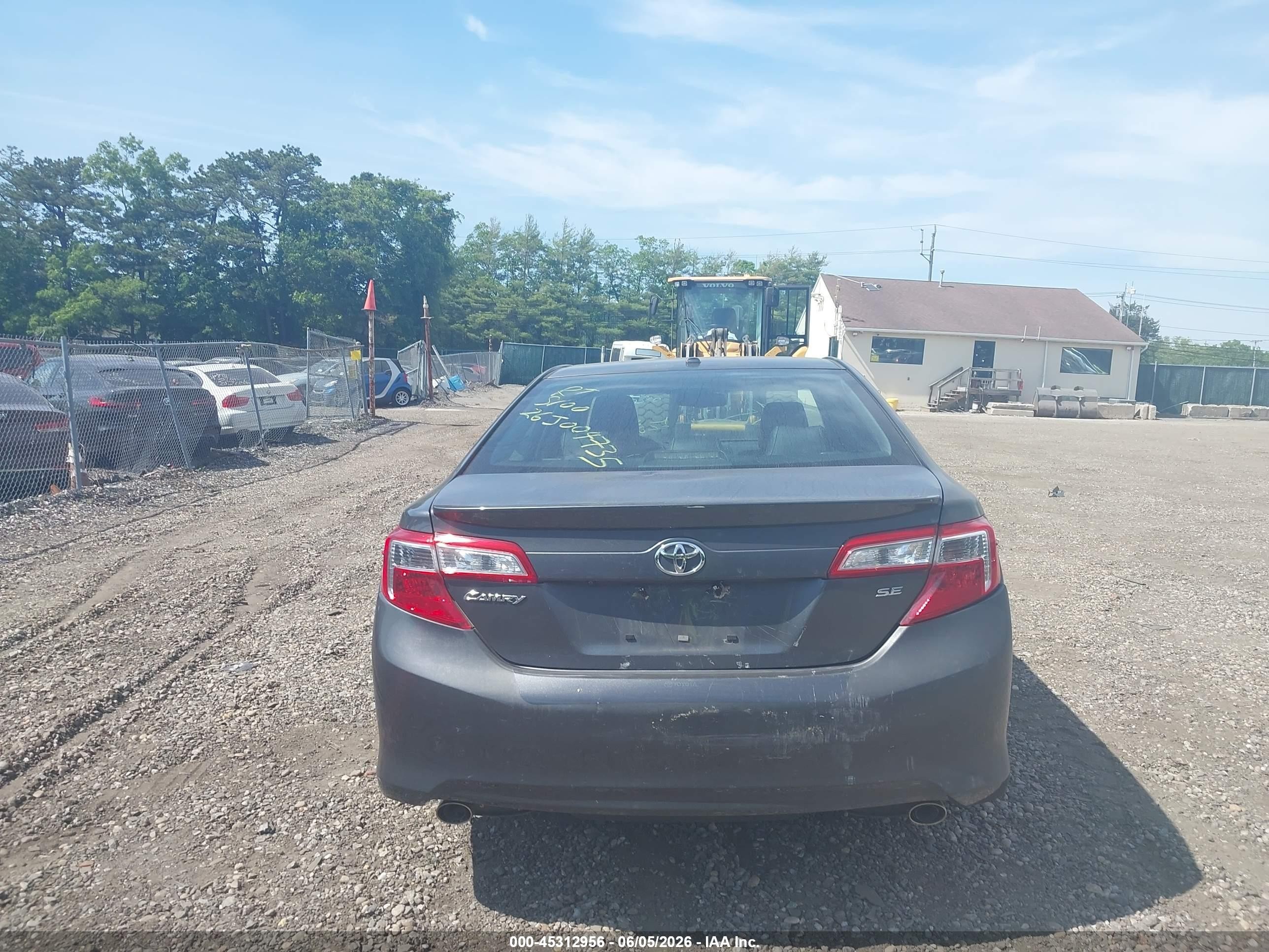2012 Toyota Camry Se V6 Серый vin: 4T1BK1FK9CU008818
